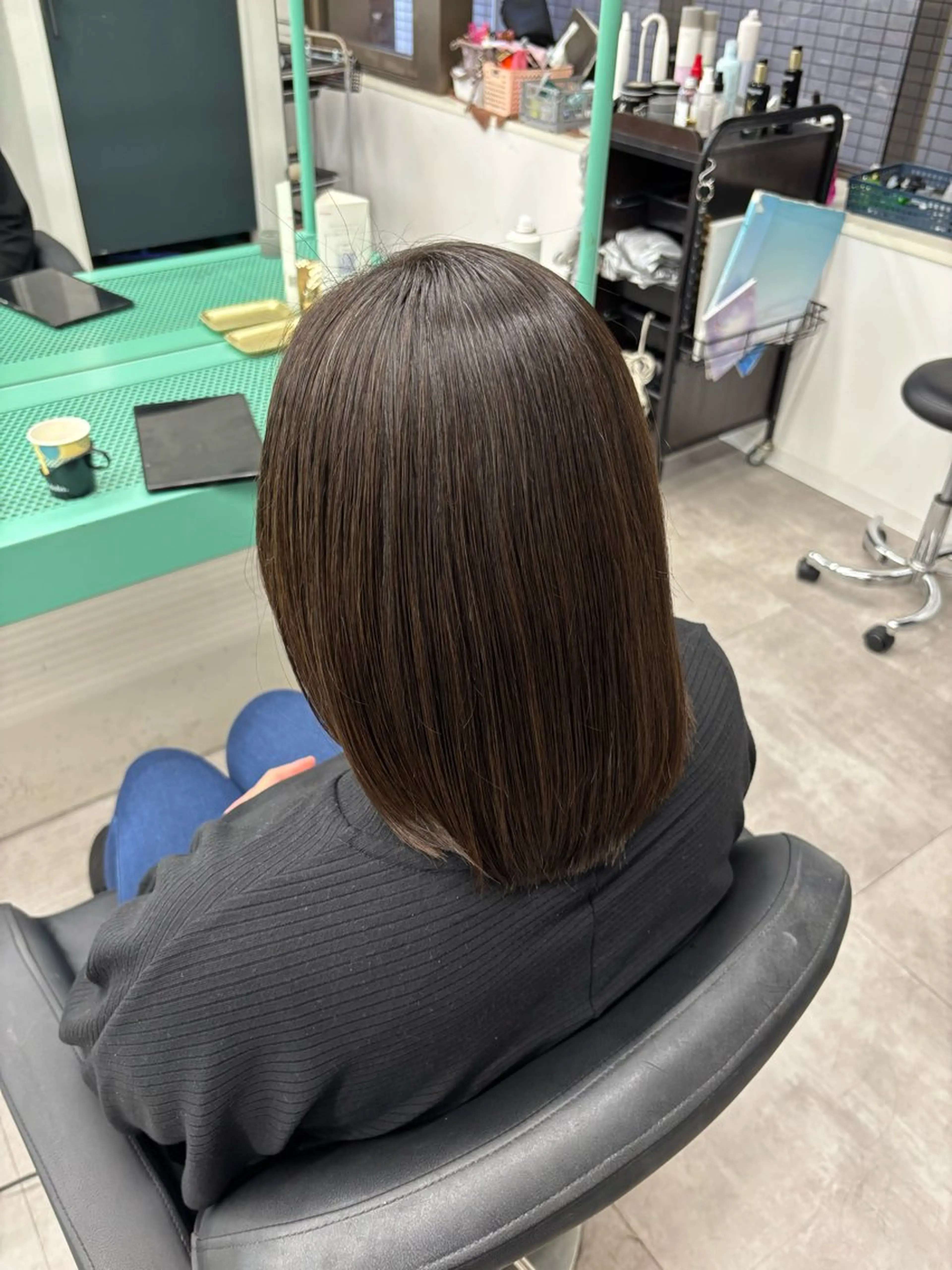 【抜群の手触り】カット＋TOKIO縮毛矯正の写真