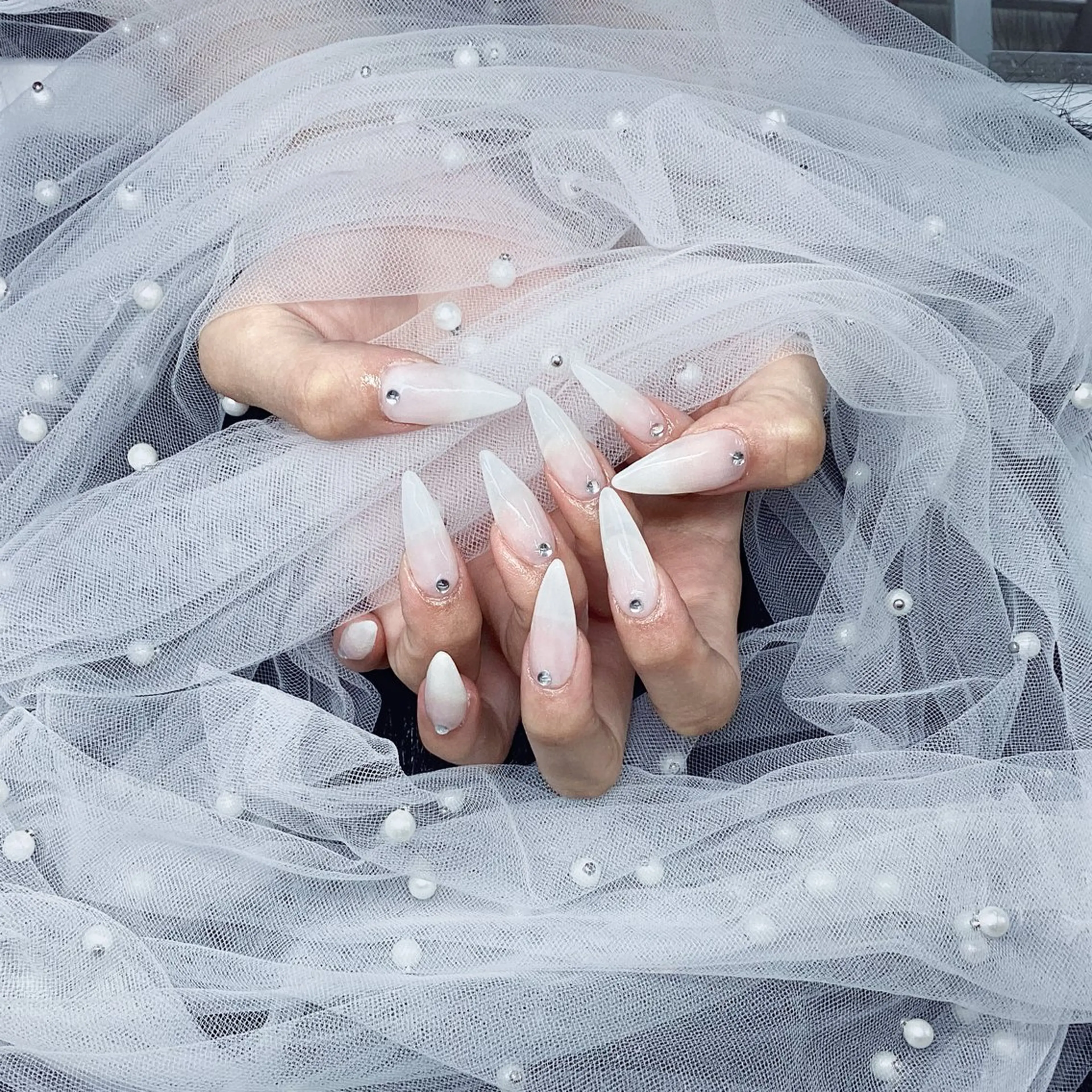 ネイル パーツ全部¥110 サロンミミのネイルデザイン