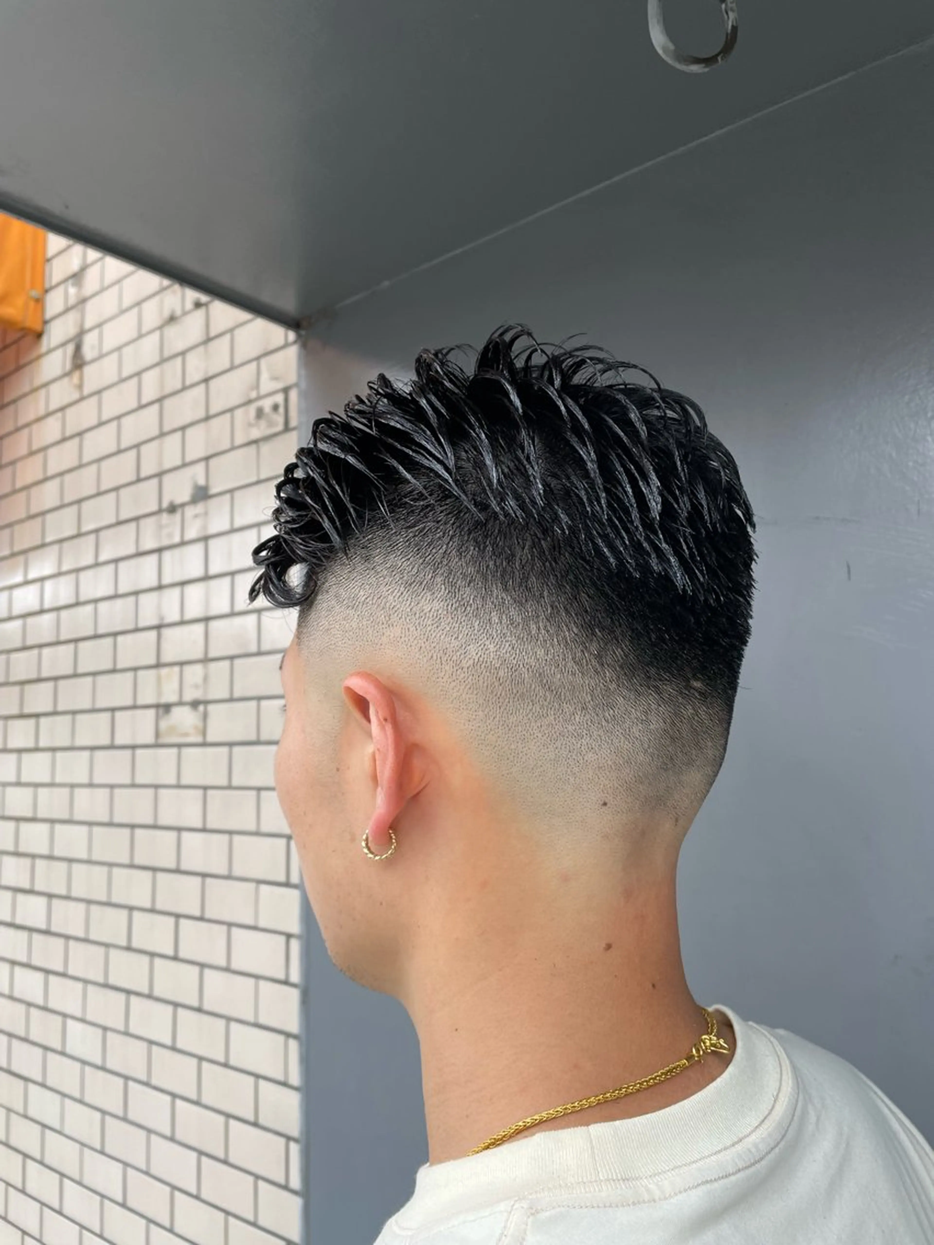 ショート メンズ フェードカット FADE&LINE登戸店所属・🔥メンズ専門 美容師🔥 柳澤陵心のヘアスタイル