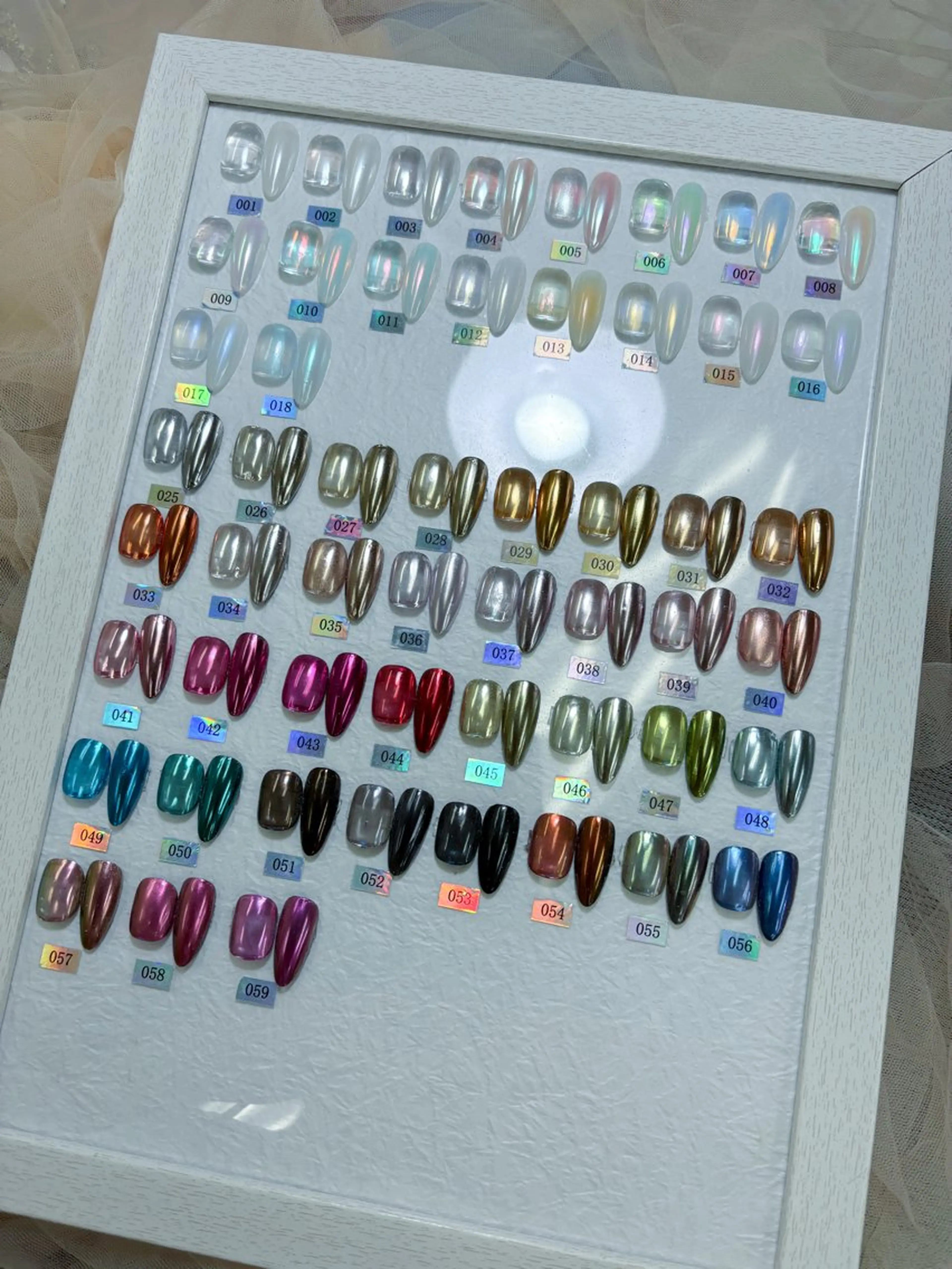 💅ジュニアネイリスト💗ミラー・オーロラコース【新規オフ無料】💅ハンドネイルの写真