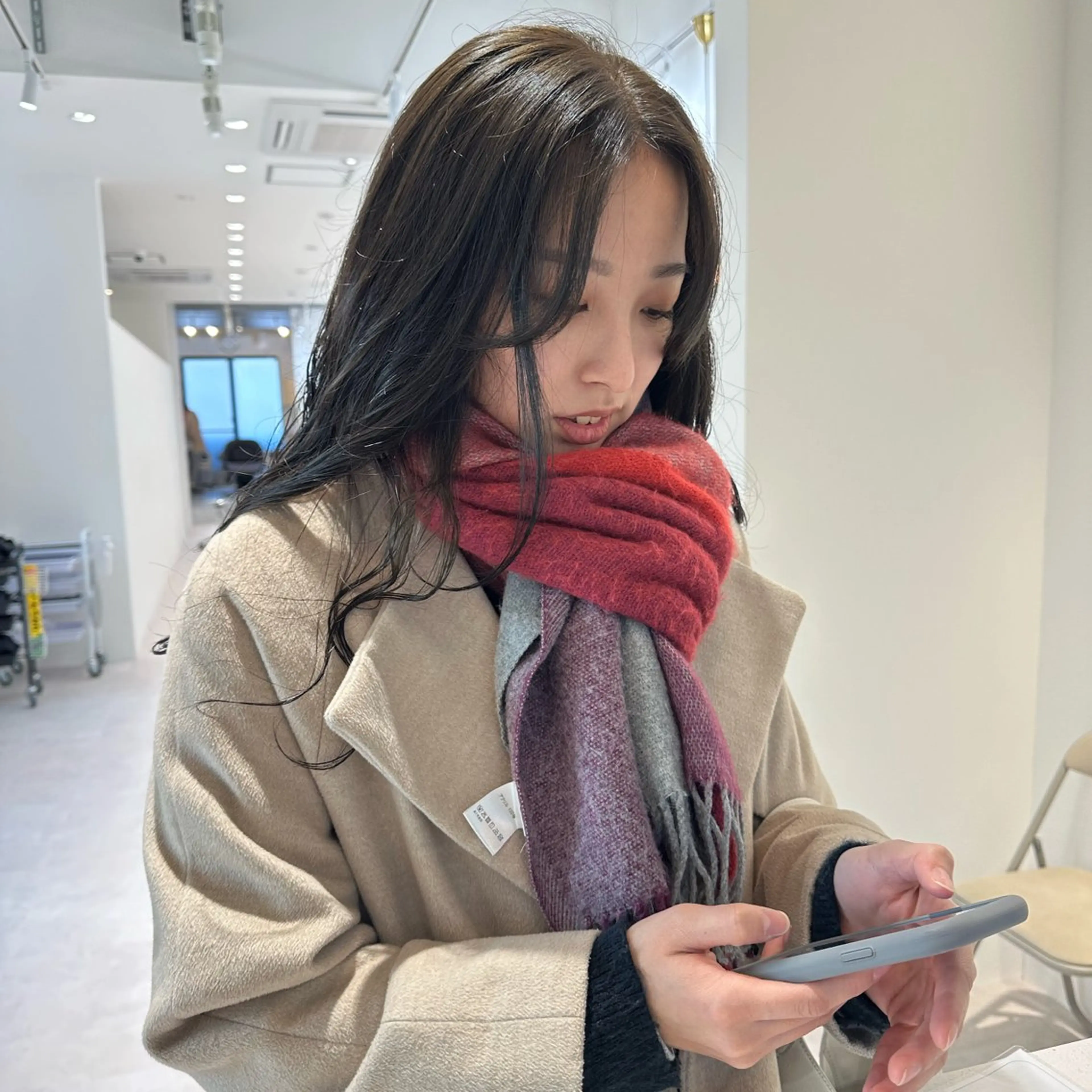 ロング カラー パーマ お洒落パーマ/ 艶カラー/michiのヘアスタイル