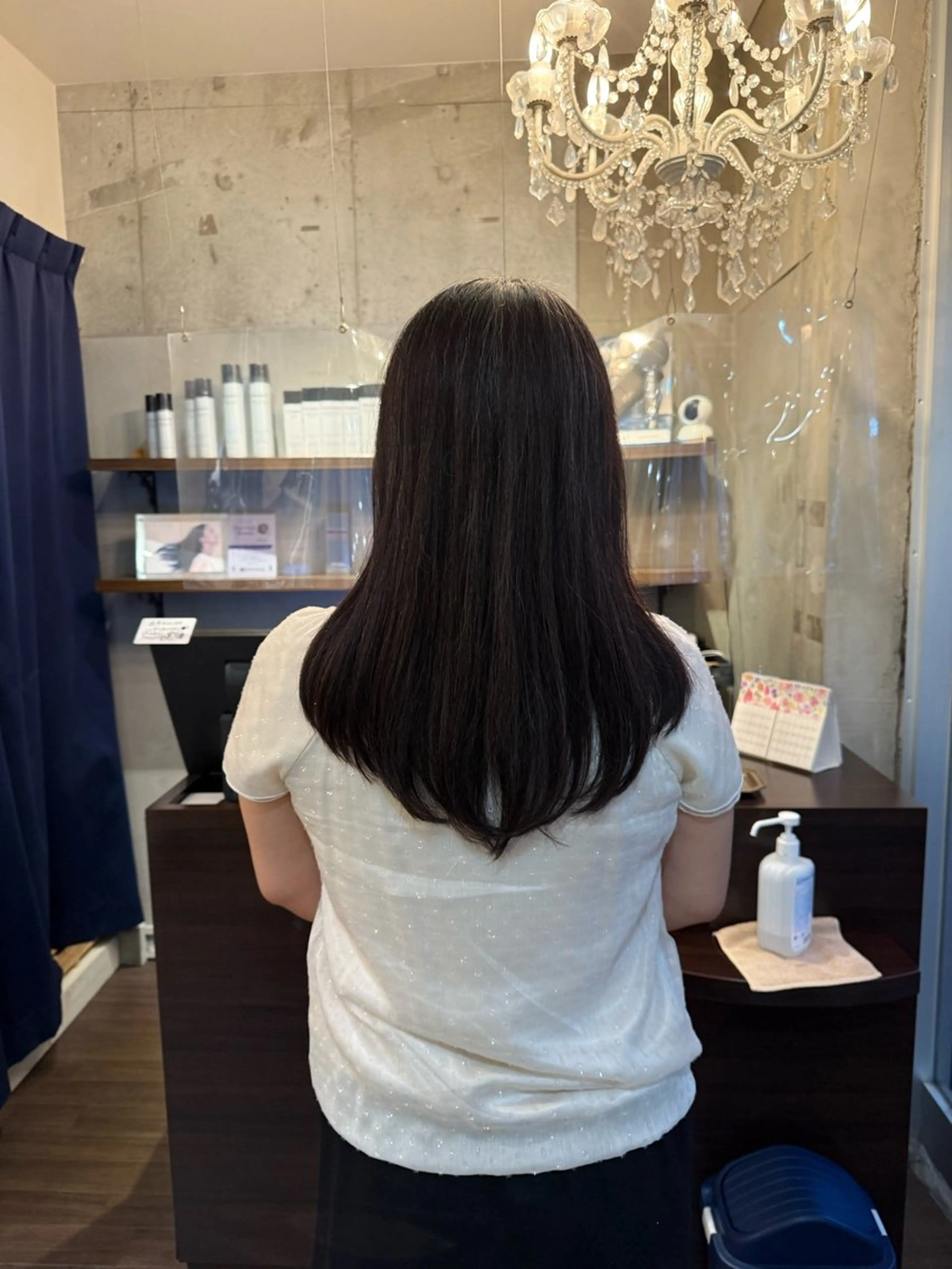 ロング 阿部 麻衣子のヘアスタイル