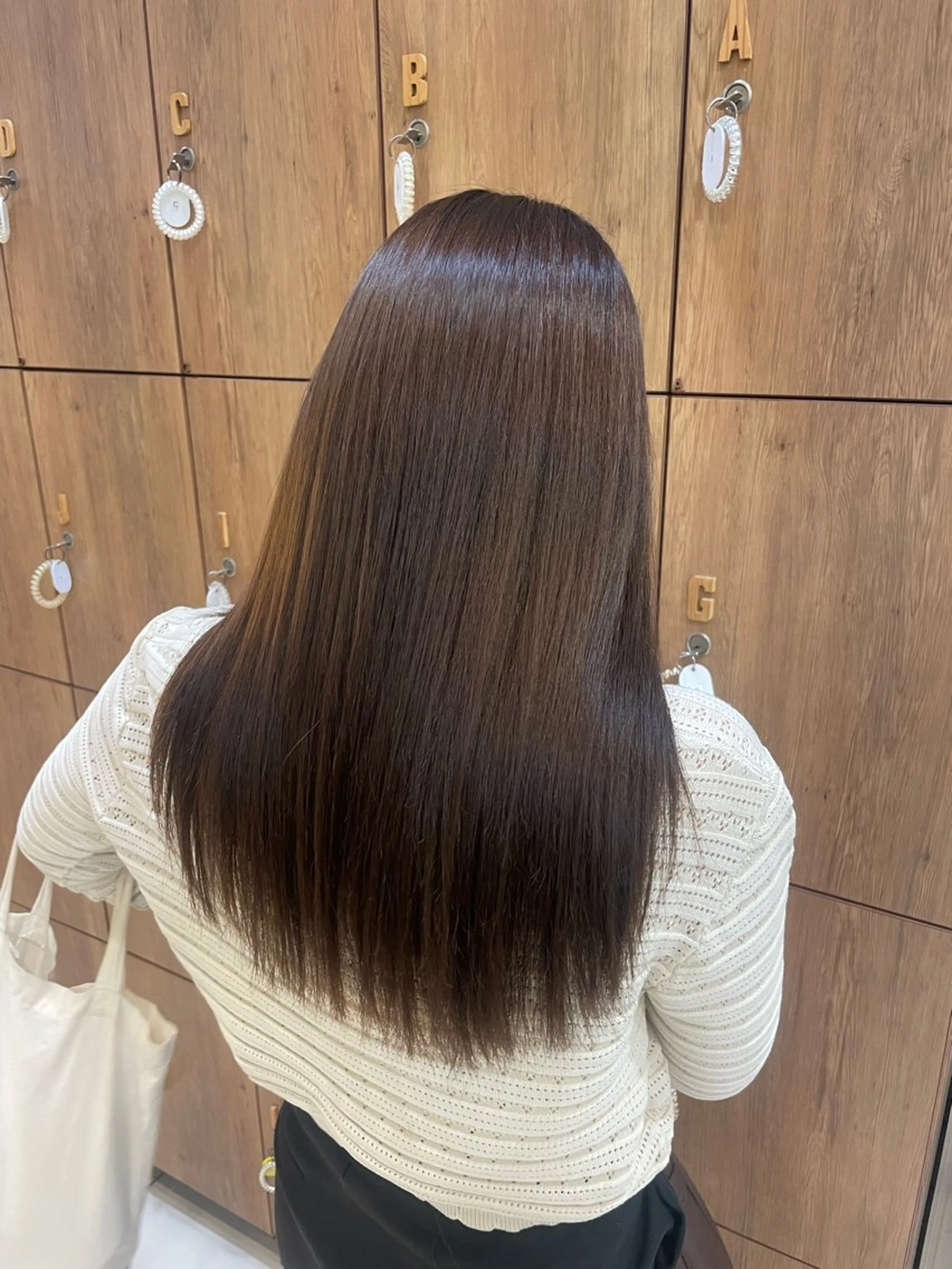 ロング 韓国カラー／エクステ 松戸梨杏のヘアスタイル