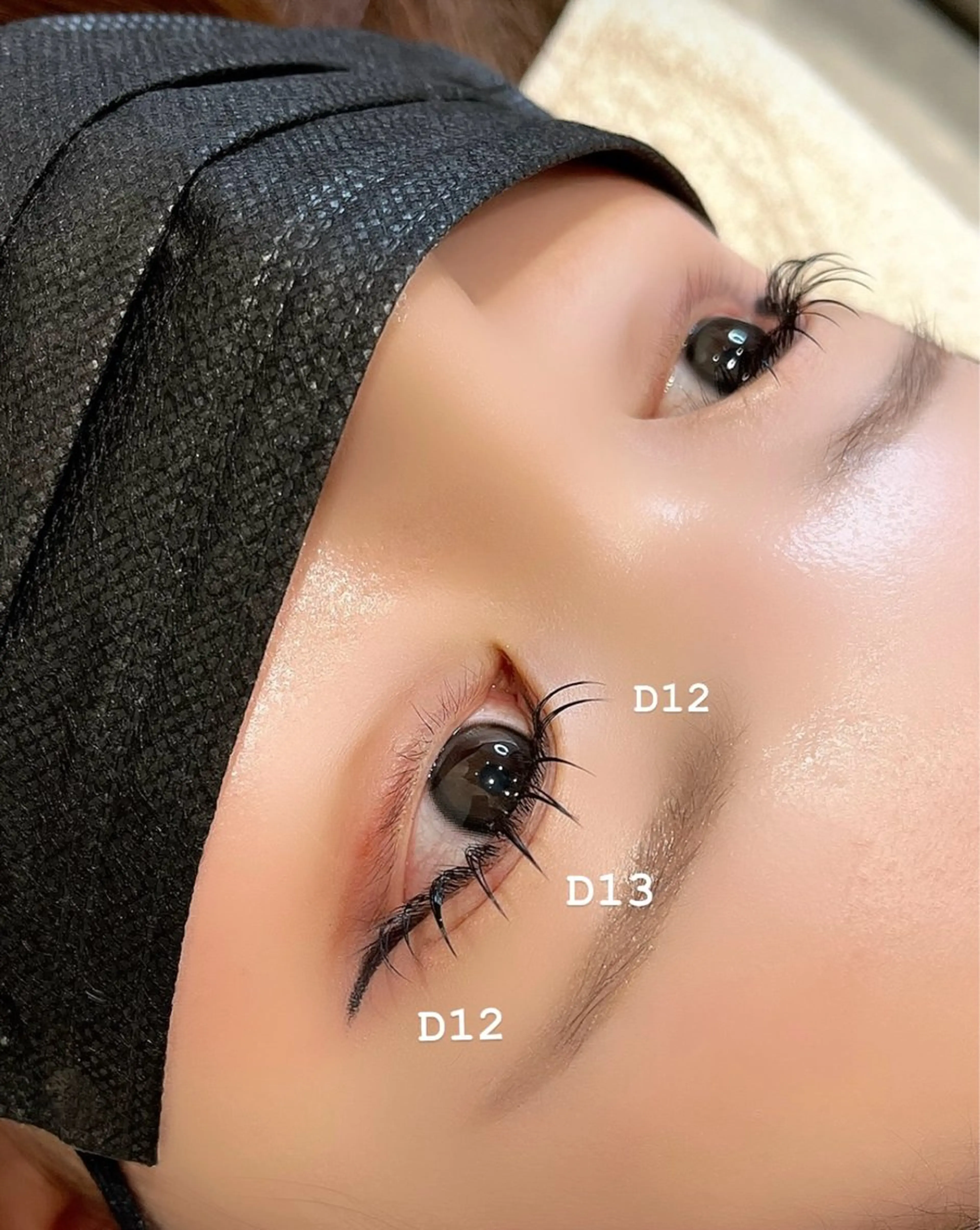 マツエク・マツパ Dカール GO TODAY SHAiRE SALON　名古屋パルコ店所属・しみず さきのマツエク・マツパデザイン