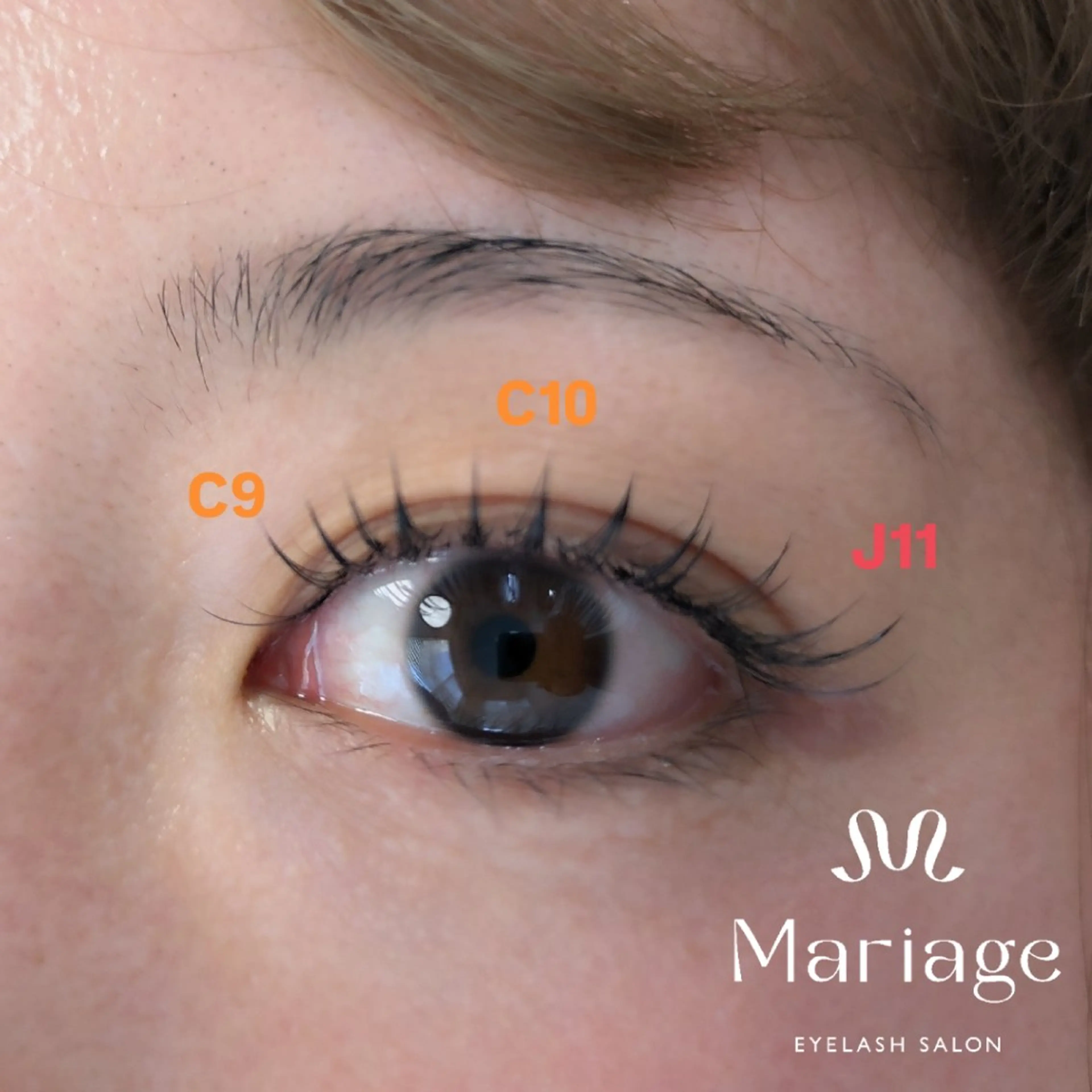 マツエク・マツパ Mariage高岡 (マリアージュ)のマツエク・マツパデザイン