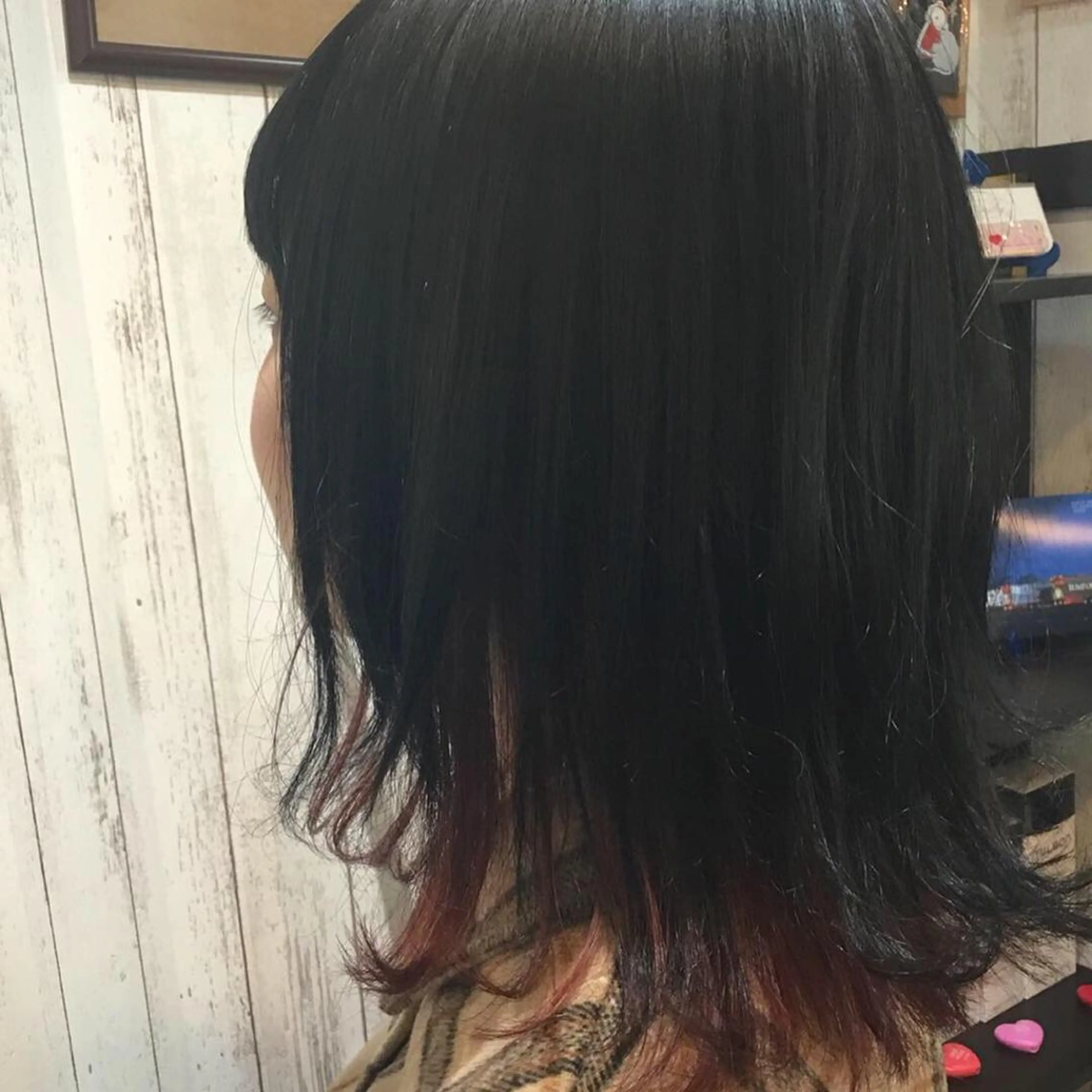 ミディアム カラー embrace エンブレイスのヘアスタイル