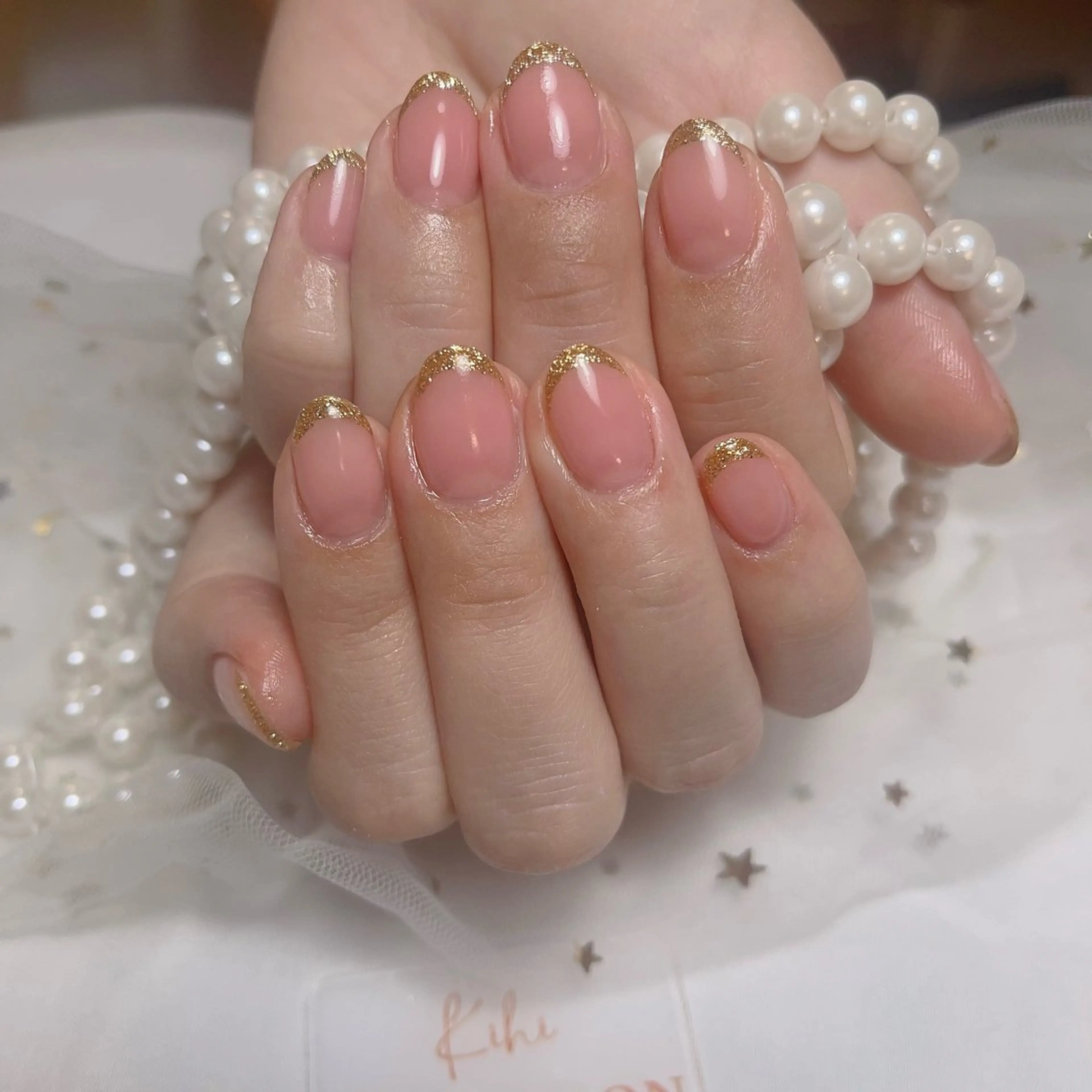 ネイル アートネイル フレンチネイル ジェルネイル グラデーション 韓国ネイル ハンドネイル 💕鈴木ユリ パラジェル/オフ無料のネイルデザイン