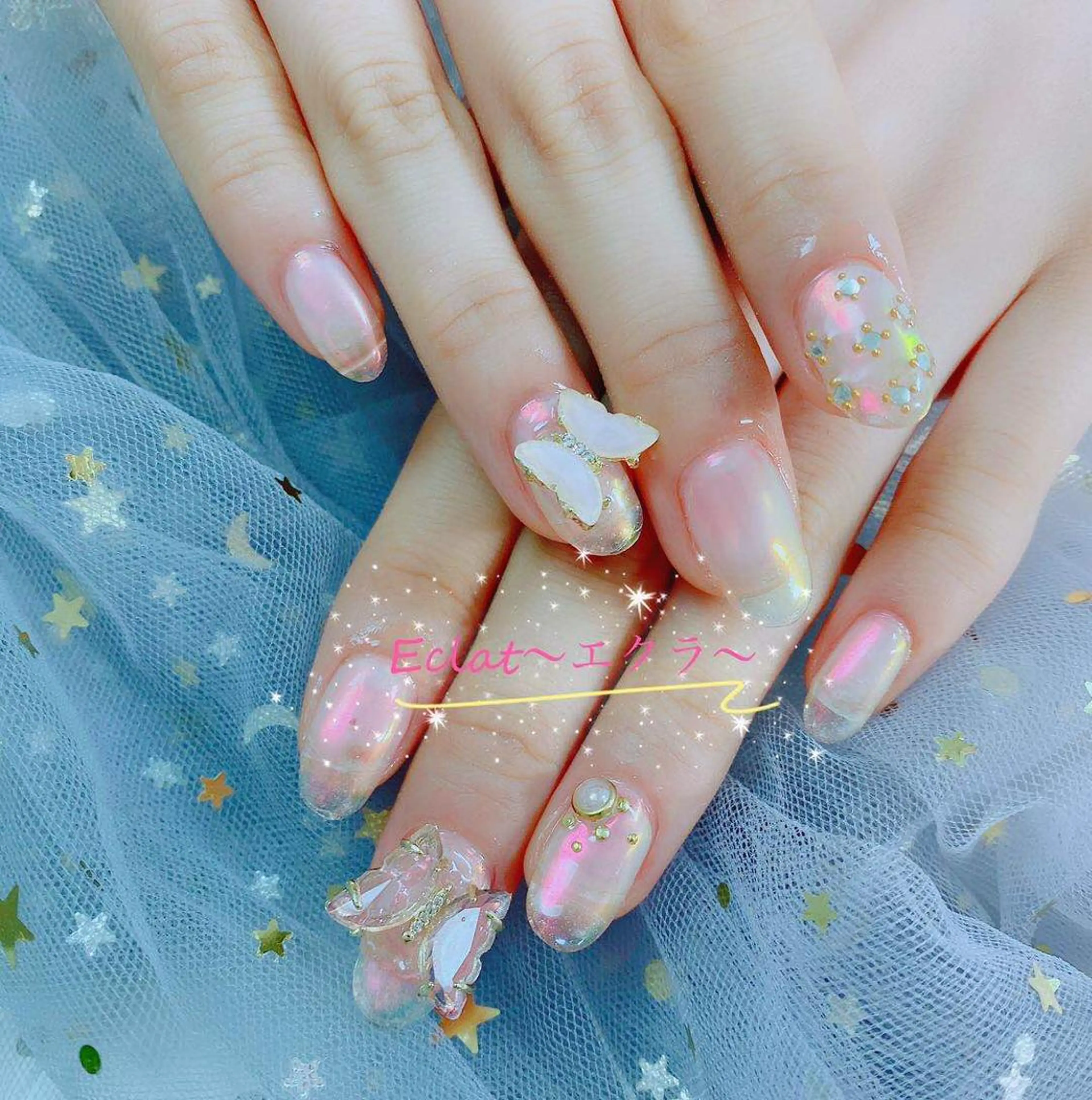 ネイル ネイルサロンエクラ 🫧Shizukaのネイルデザイン