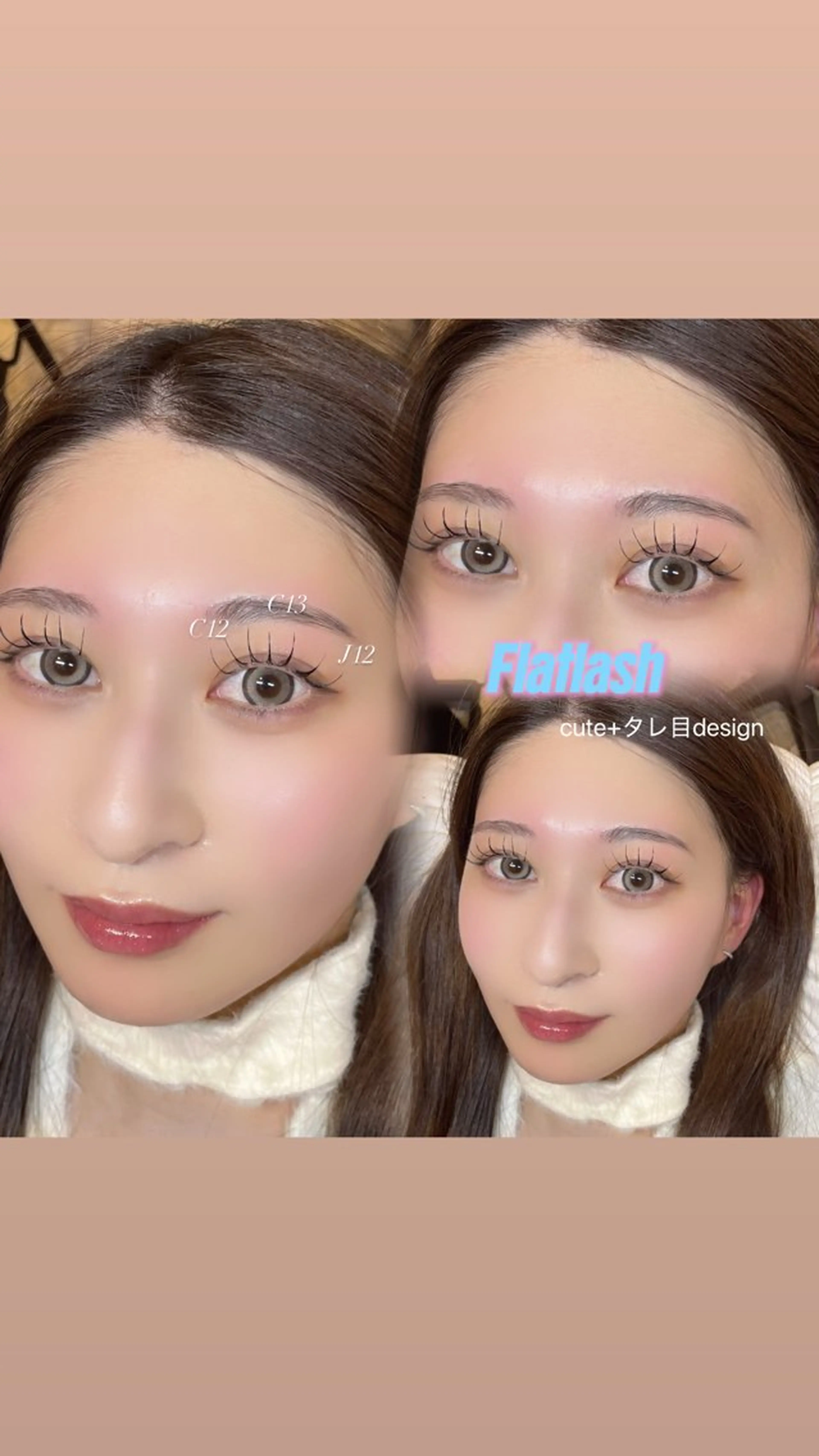 マツエク・マツパ マツエク Mell Yuuna ♡パリエク /束感のマツエク・マツパデザイン