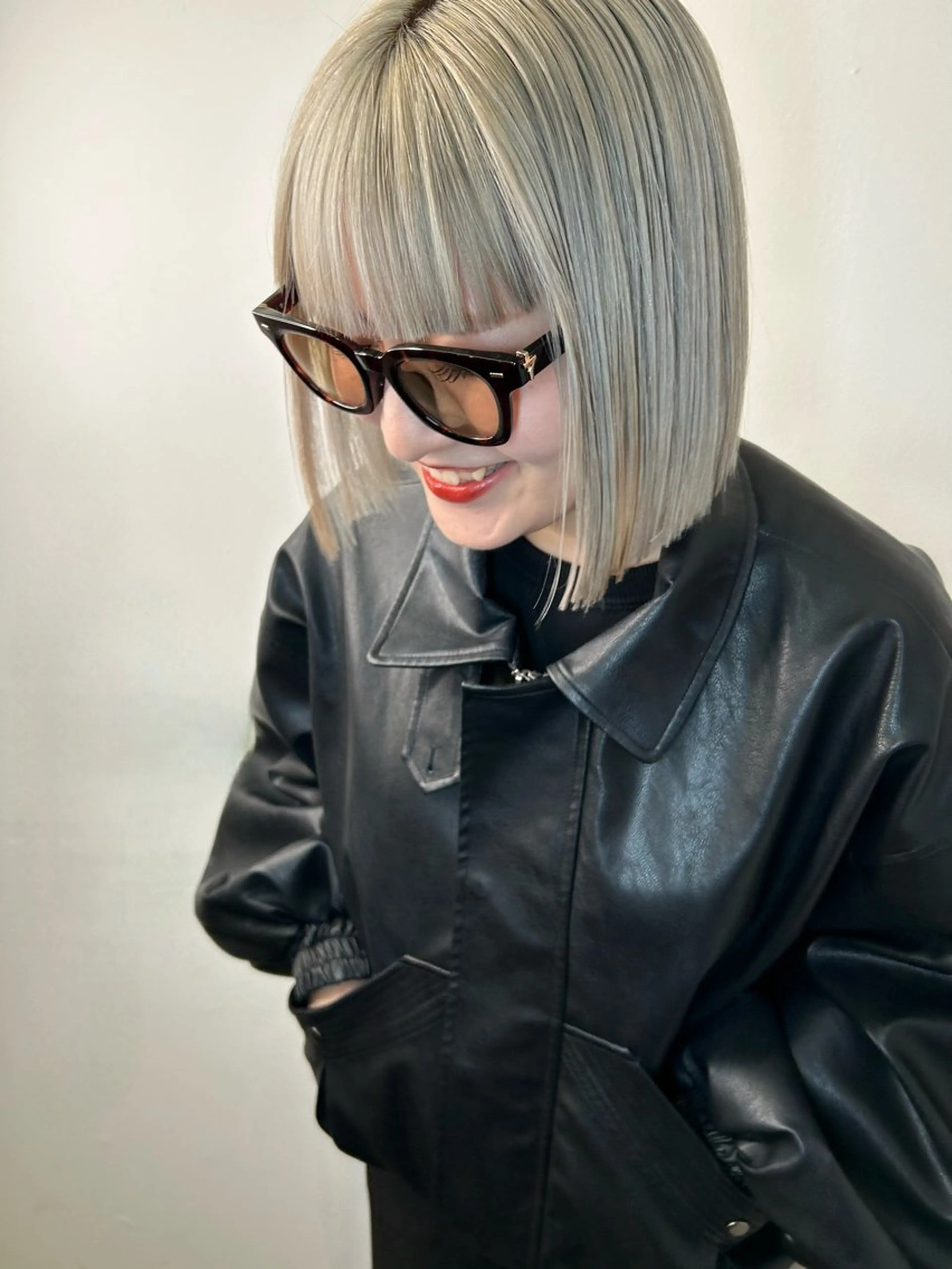 ミディアム カラー land所属・透明感カラー/レイヤ ー🌙Honokaのヘアスタイル