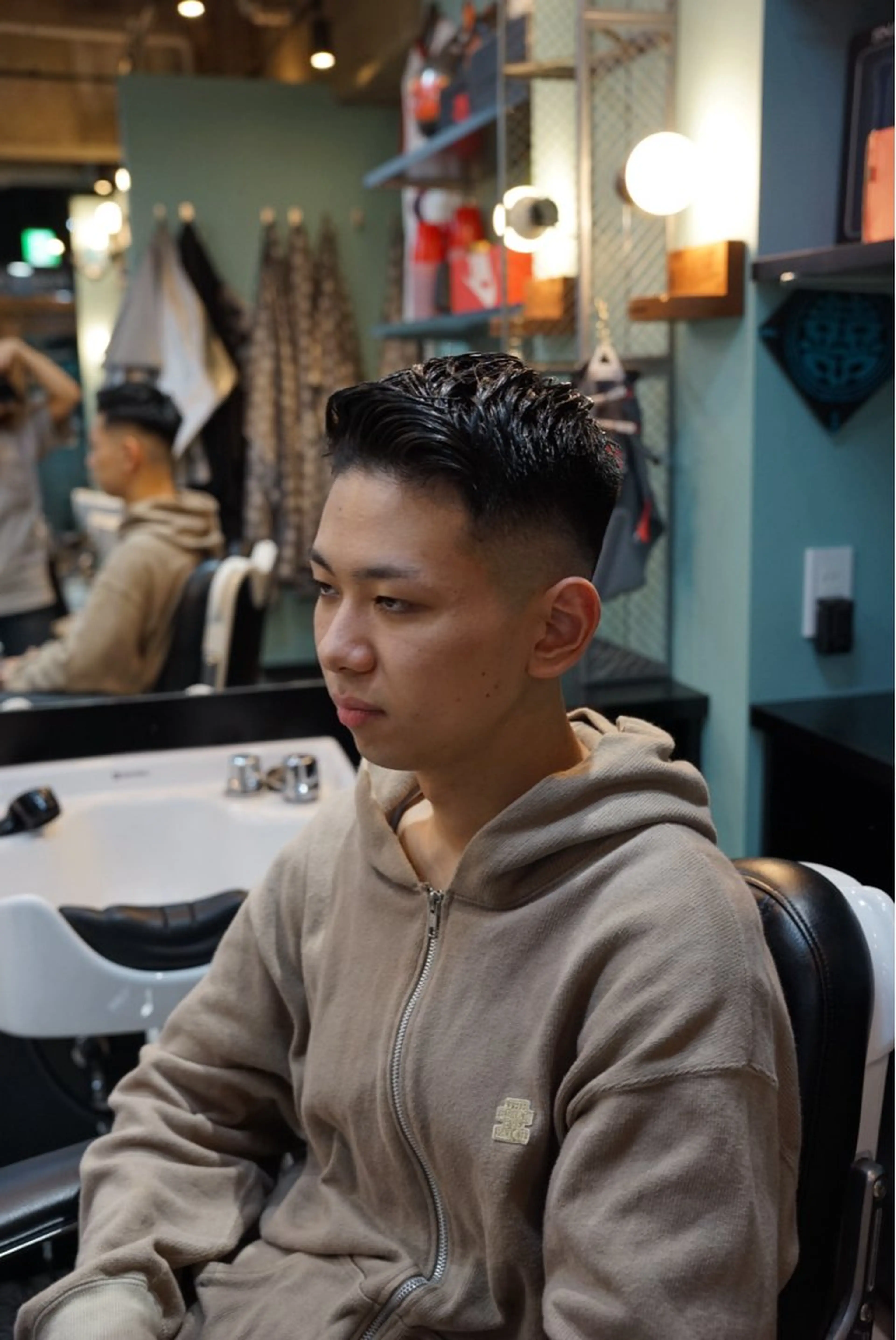 ショート TIGHT SWAG  BARBERWORKS三軒茶屋所属・TIGHTSWAG ジュネのヘアスタイル