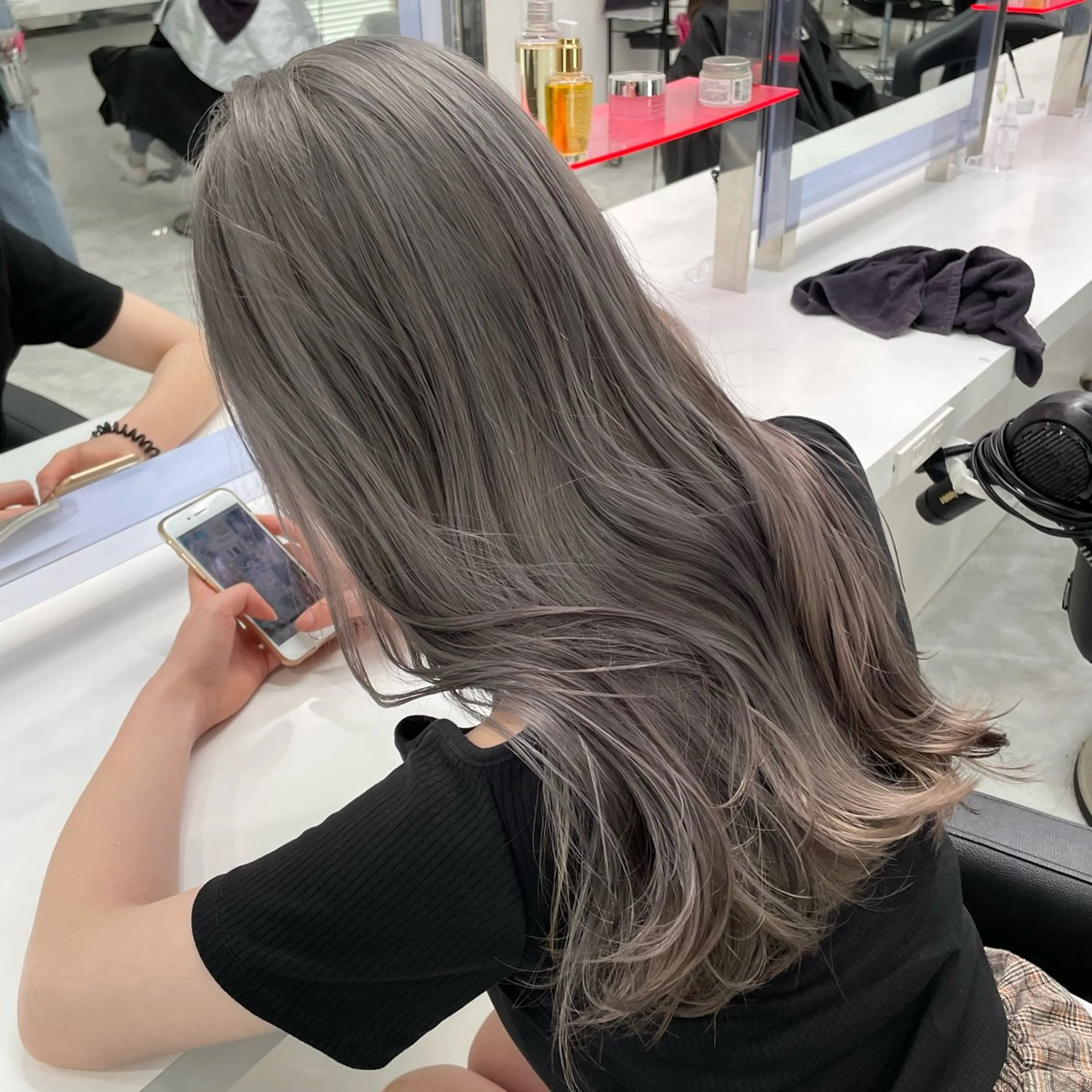 カラー 艶髪グレージュ特化/ CHIKARAのヘアスタイル