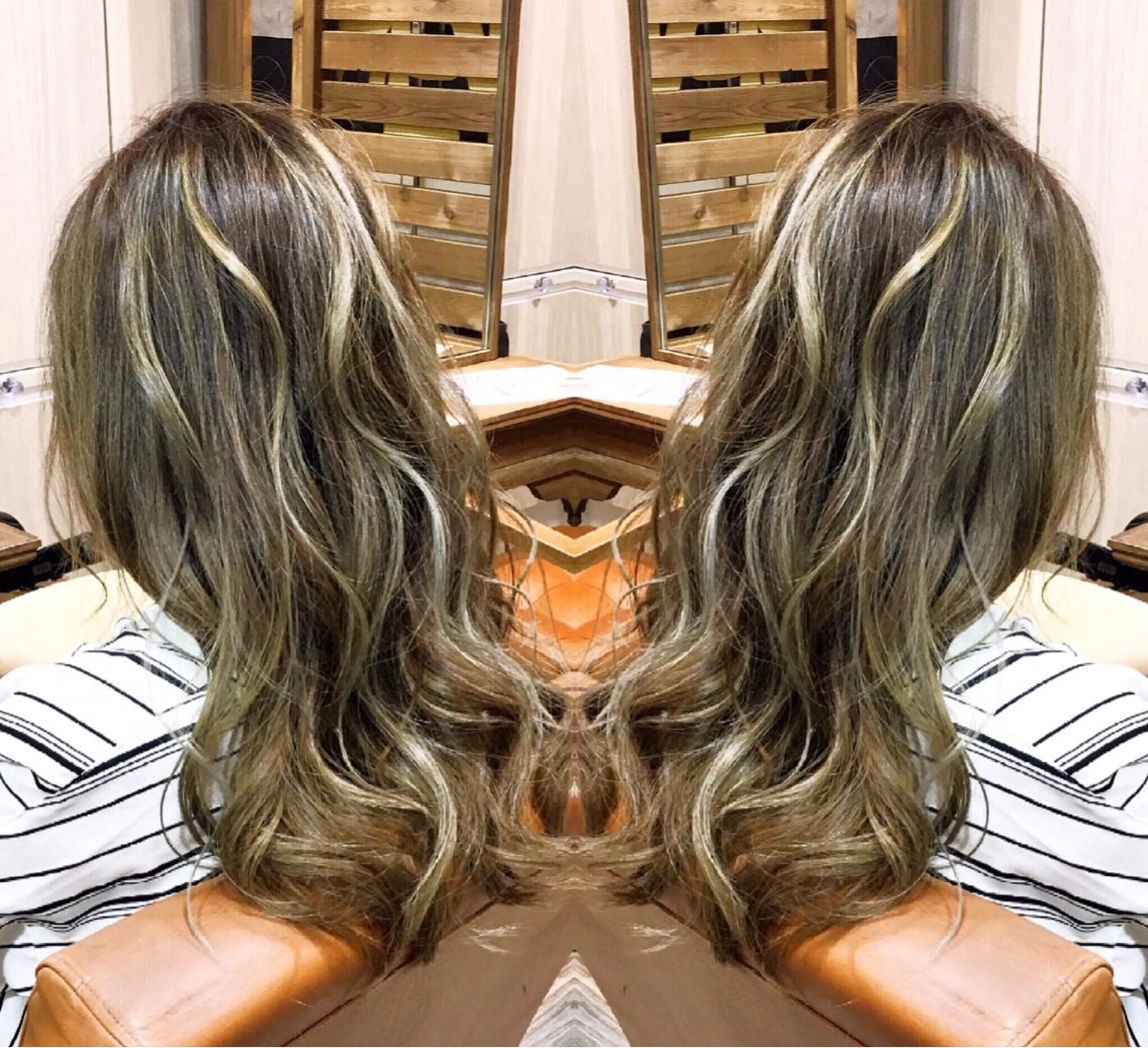 ロング 外国人風カラー レイヤーカット ヘアカラー トリートメント ヘアセット ❤️千葉県代表❤️ 店長❤️柿本翔一朗のヘアスタイル