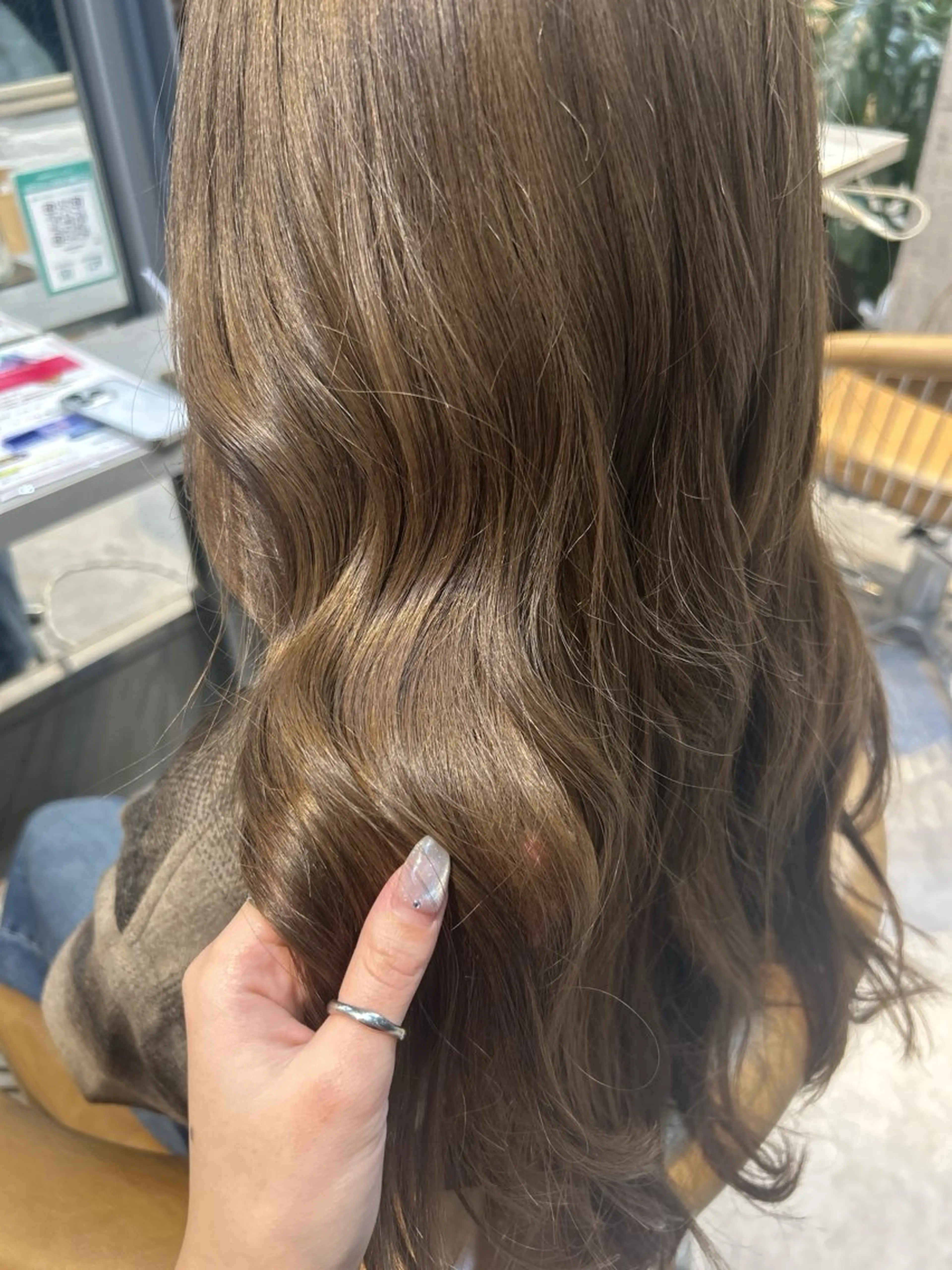 【髪質改善メニュー💫】🎀カット＋イルミナカラー＋5step Aujuaトリートメント🎀の写真