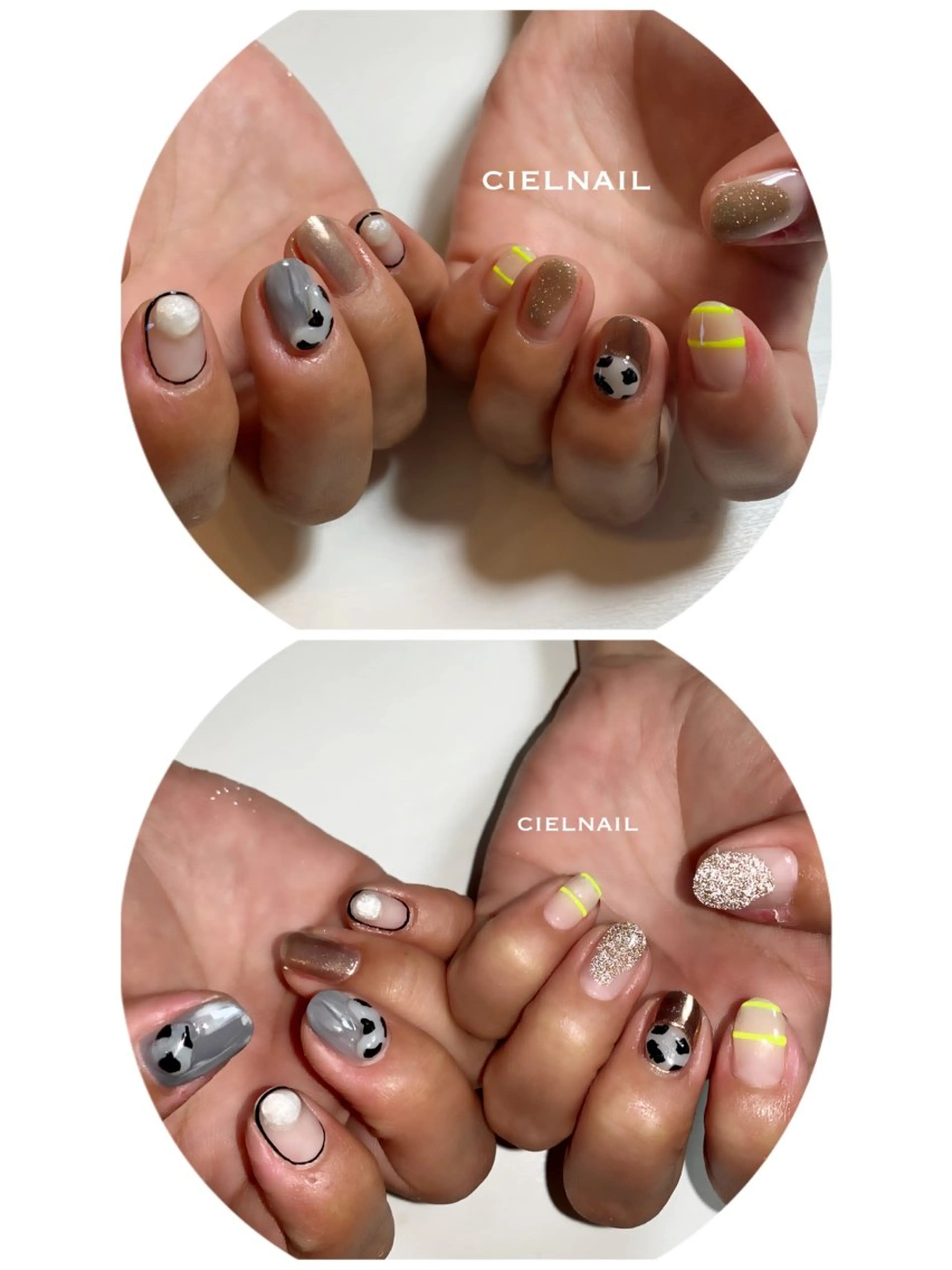 ミディアム cielnail 祇園のネイルデザイン