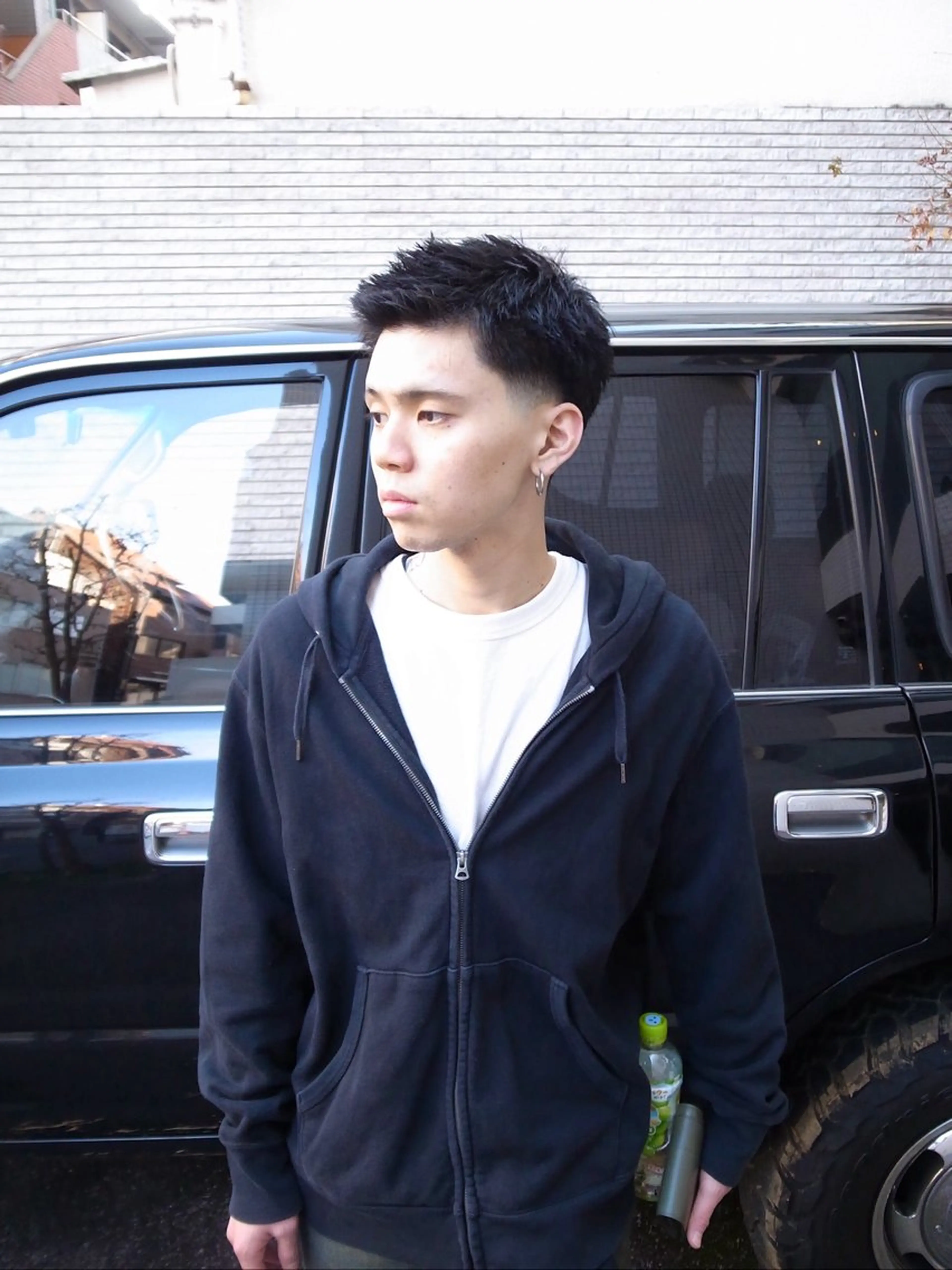 ショート パーマ メンズ フェードカット スパイキーショート ショートヘア カット INTRO SHIBUYA by Fi-Ne所属・💈メンズフェード 特化DAIYA💈の眉毛・アイブロウイメージ