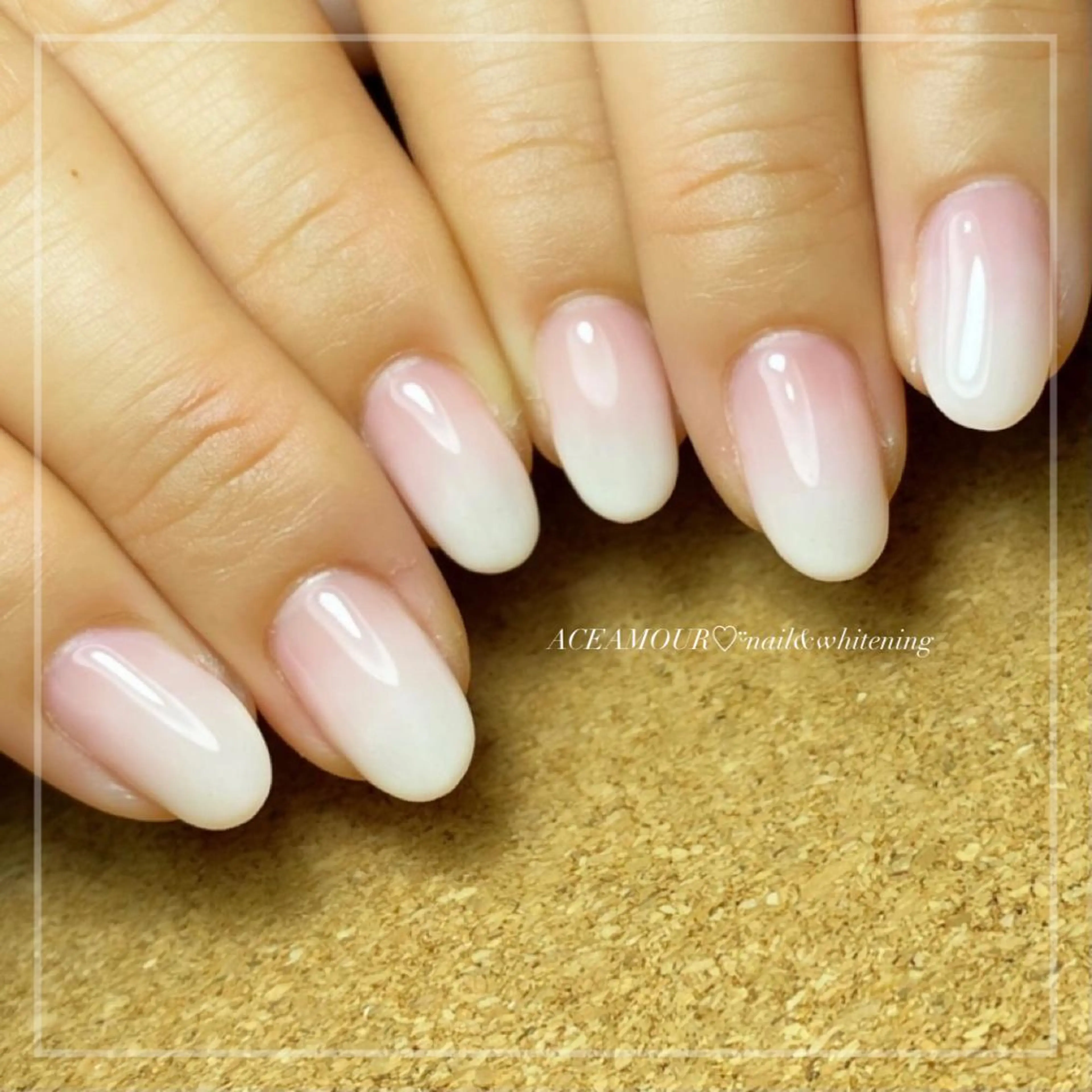 ネイル ネイル/耳つぼ /新ホワイトニングのネイルデザイン