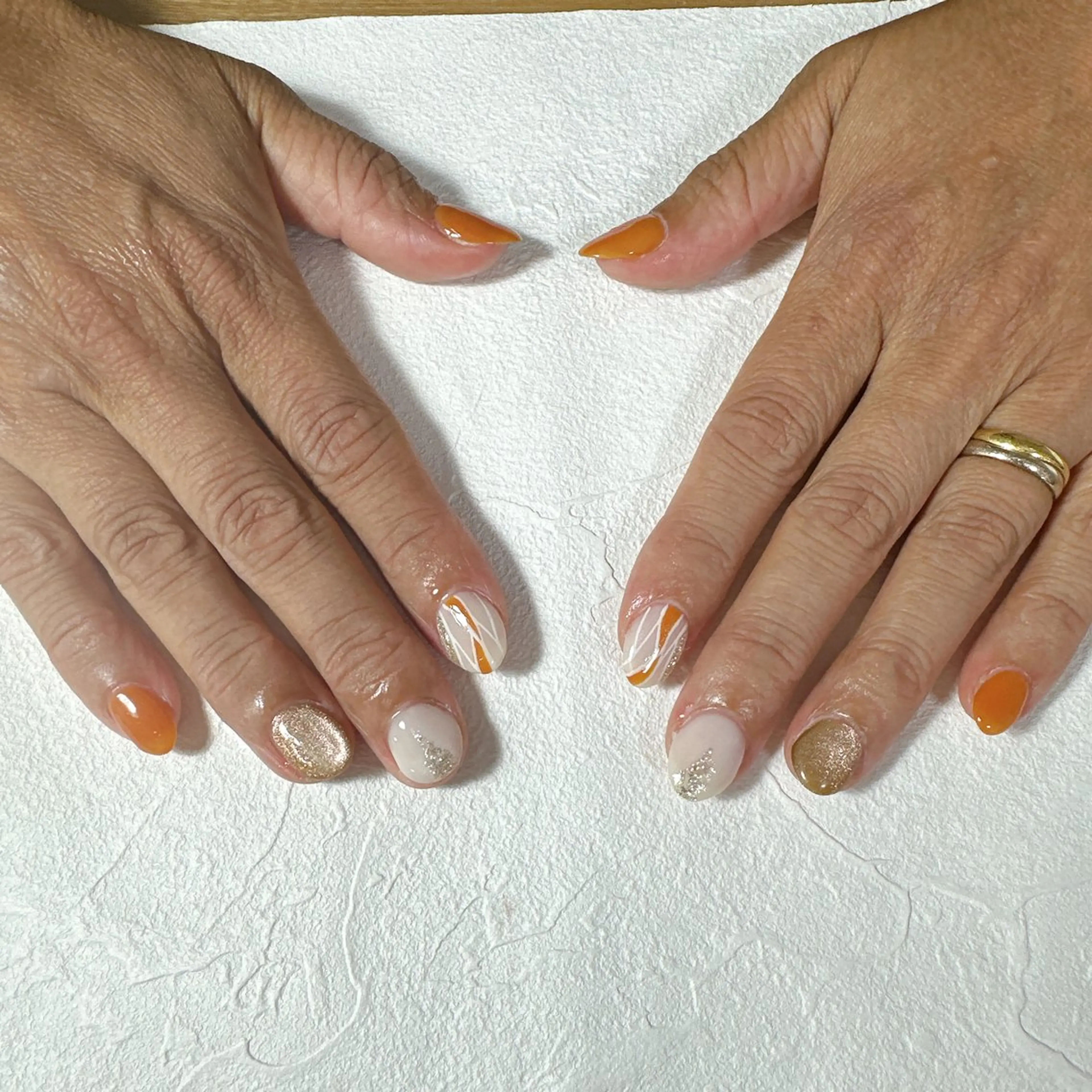 ネイル オーロラネイル フットネイル フレンチネイル ジェルネイル 韓国ネイル ハンドネイル Mogu nail 二子玉川のネイルデザイン