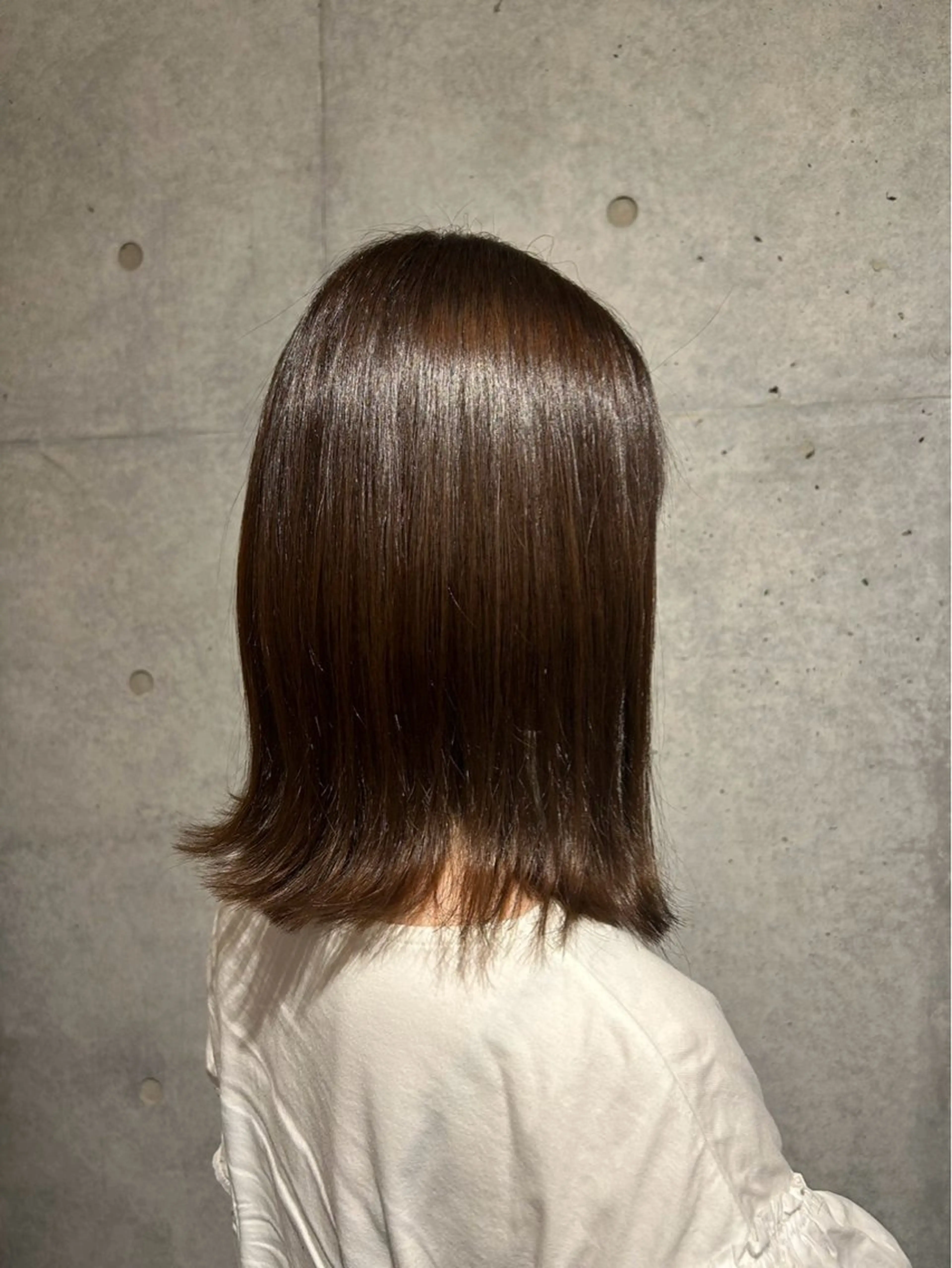 ミディアム カラー vi camino ミヤデラのヘアスタイル