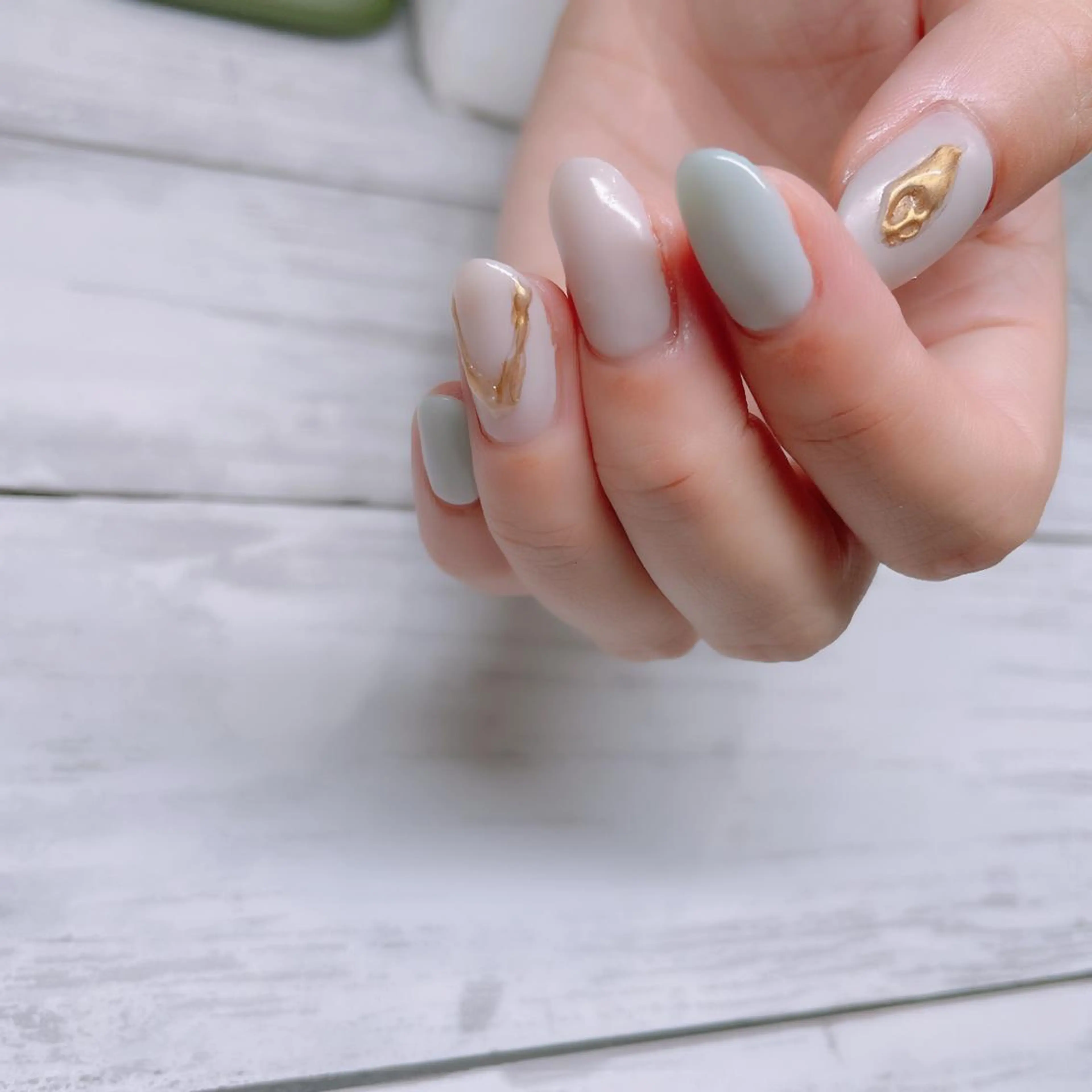 ネイル Aim* 深爪・自爪育成専門店のネイルデザイン