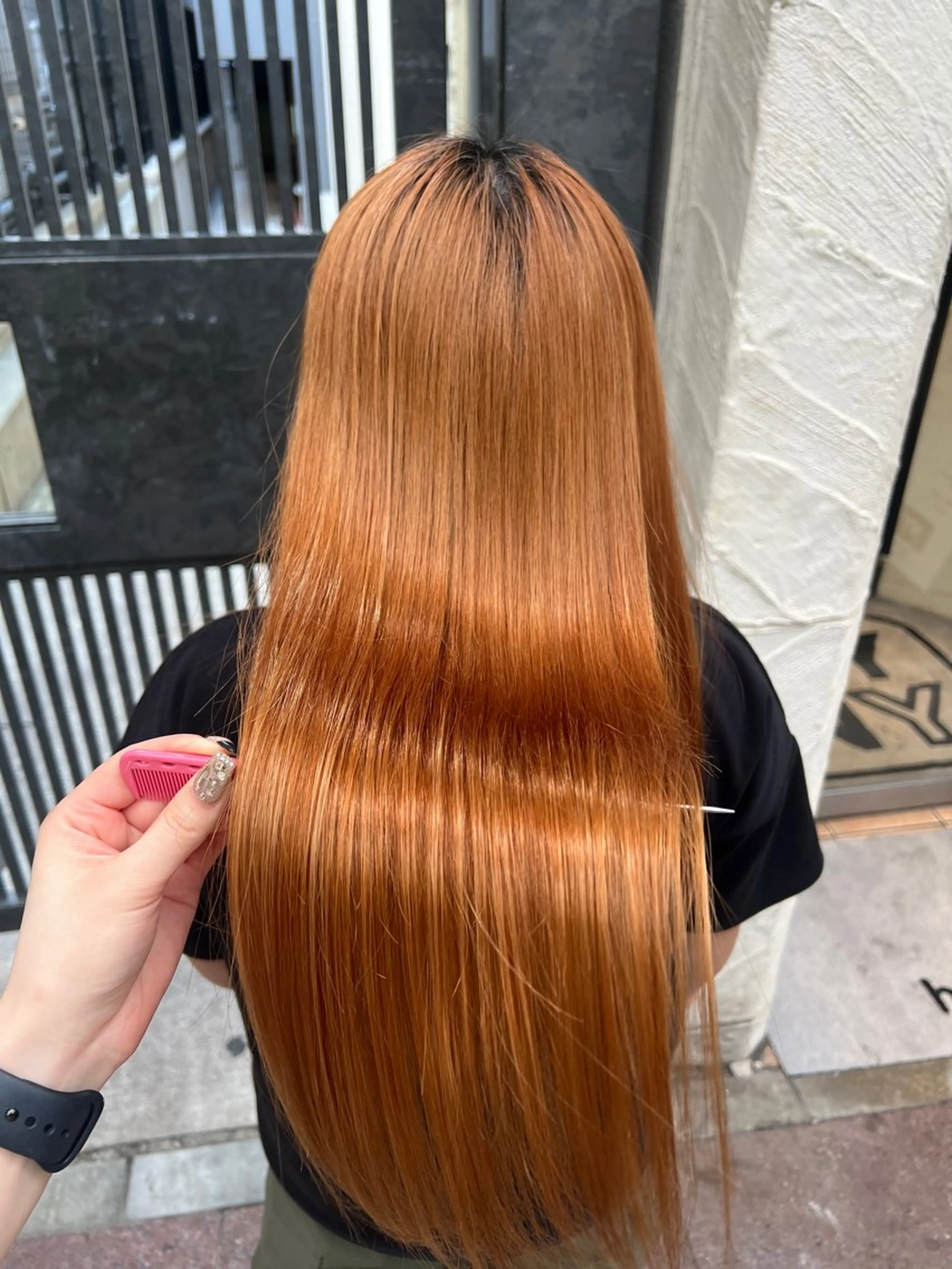 カラー ナチュラル/インナー /牧野 佑菜のヘアスタイル