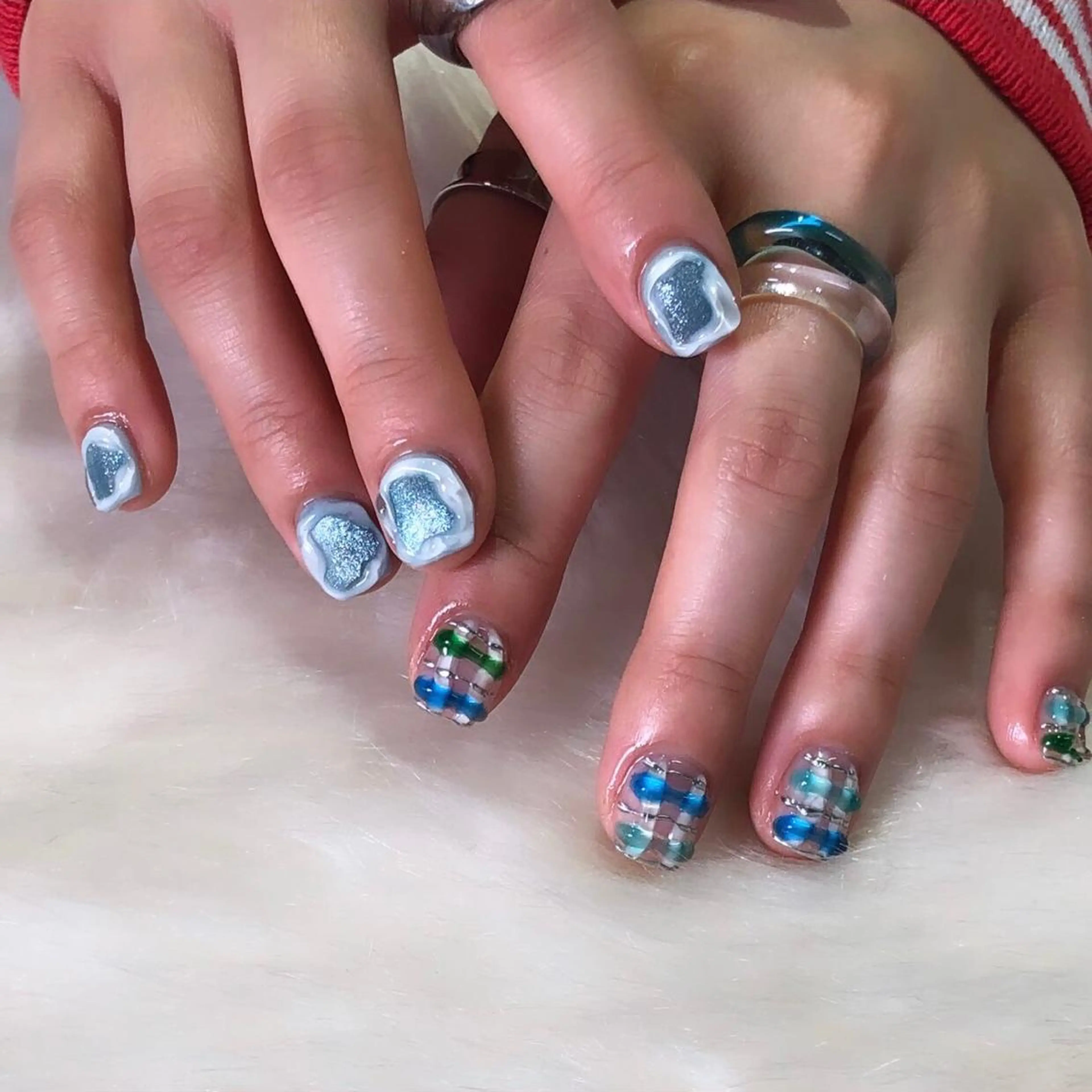 ネイル ハンドネイル フットネイル ハンドケア Nes.Nail所属・Miyagi Asamiのネイルデザイン