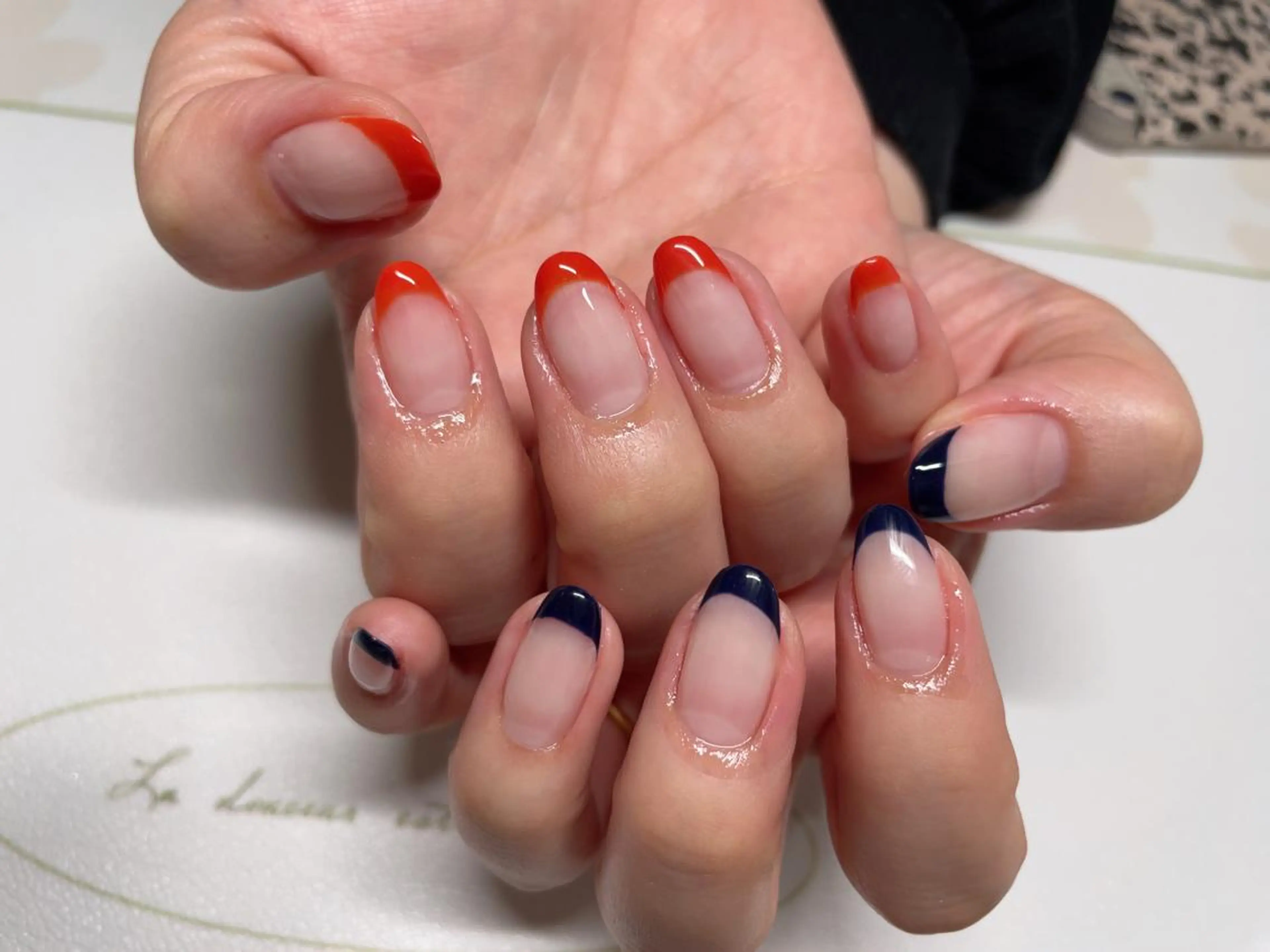 ネイル フレンチネイル エン Nail salonのネイルデザイン