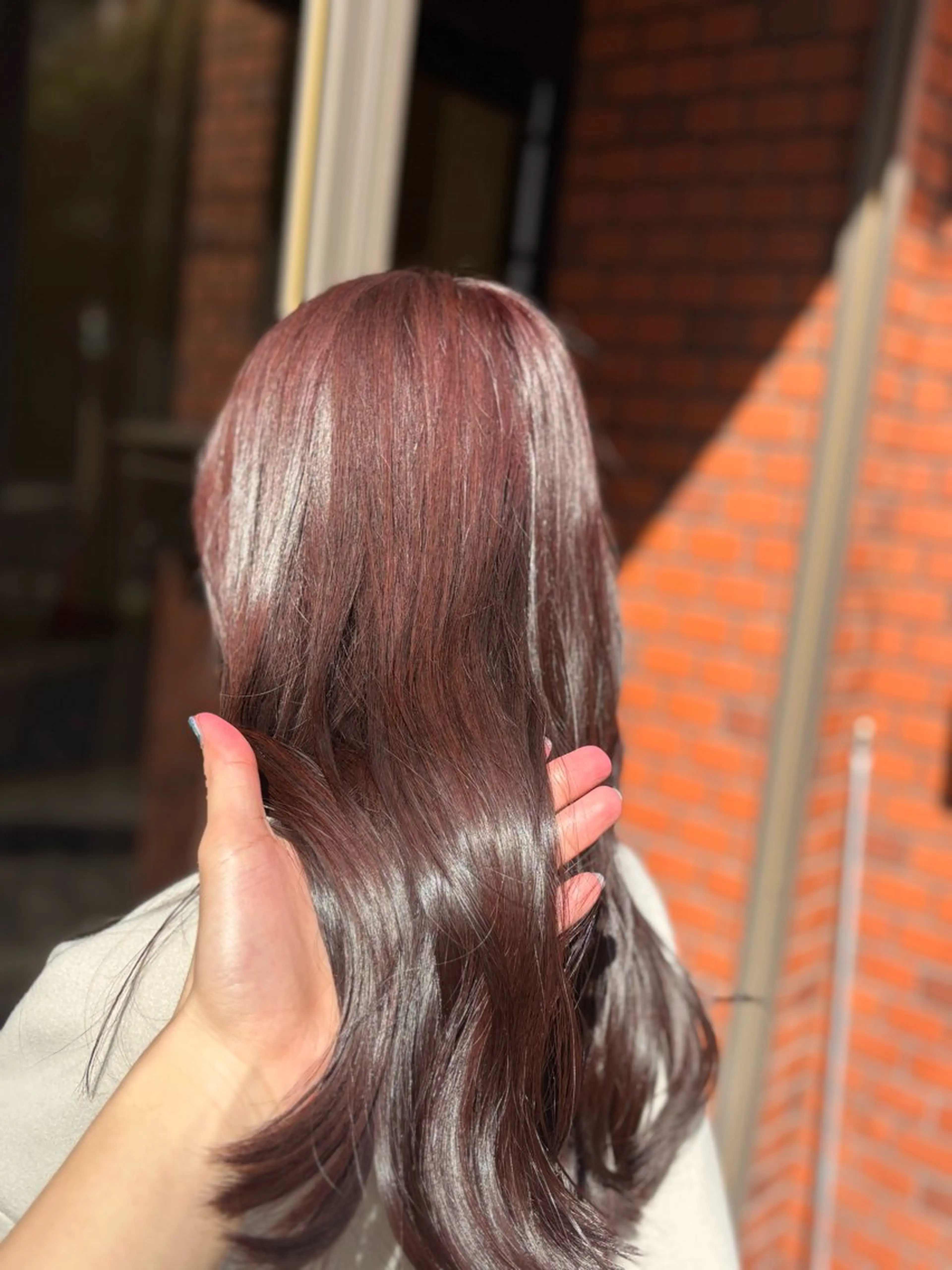 セミロング カラー カット ヘアカラー トリートメント cocotte宜喜 弘希のヘアスタイル