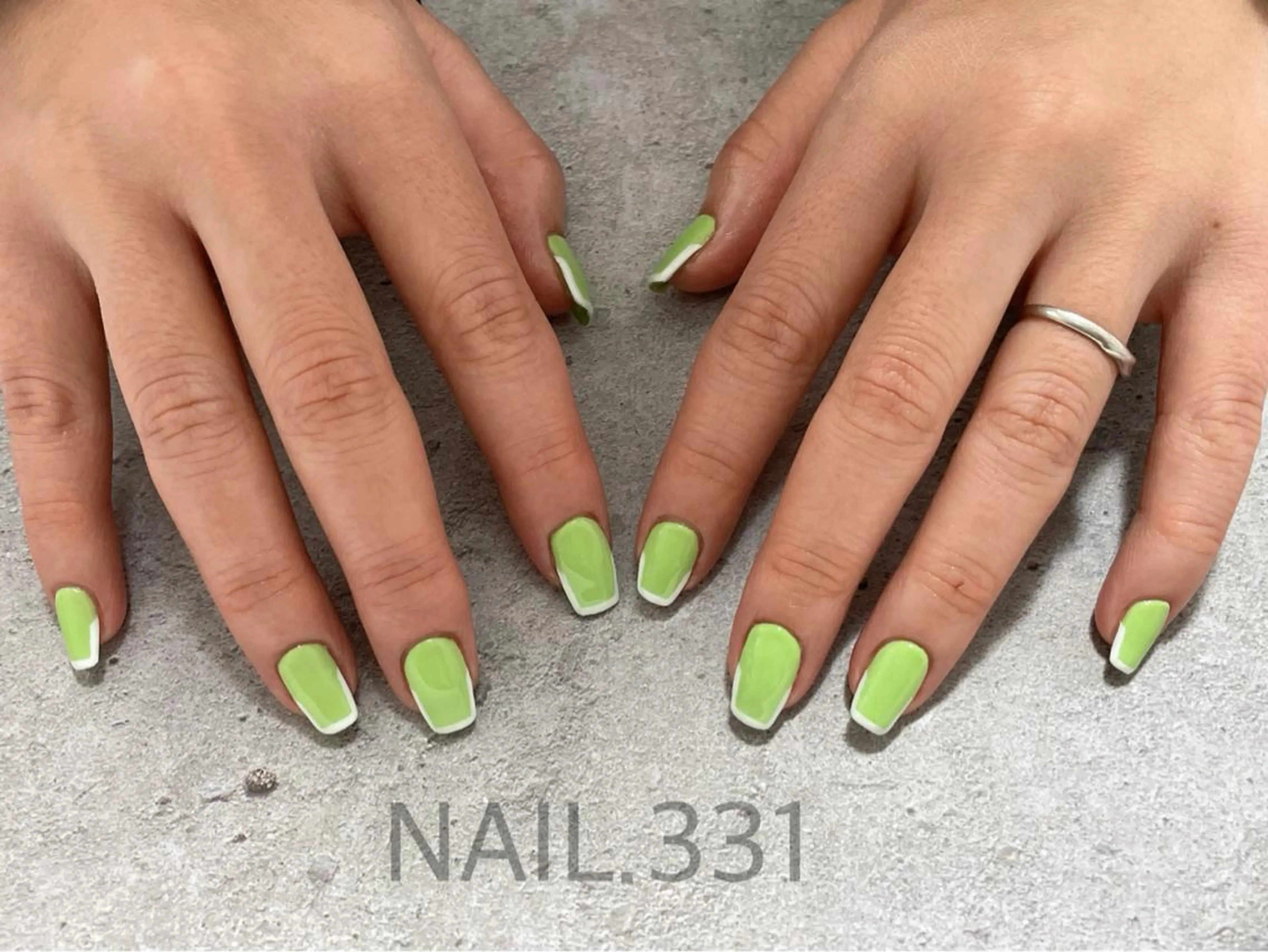 ネイル フレンチネイル NAIL.331所属・Nail 331のネイルデザイン