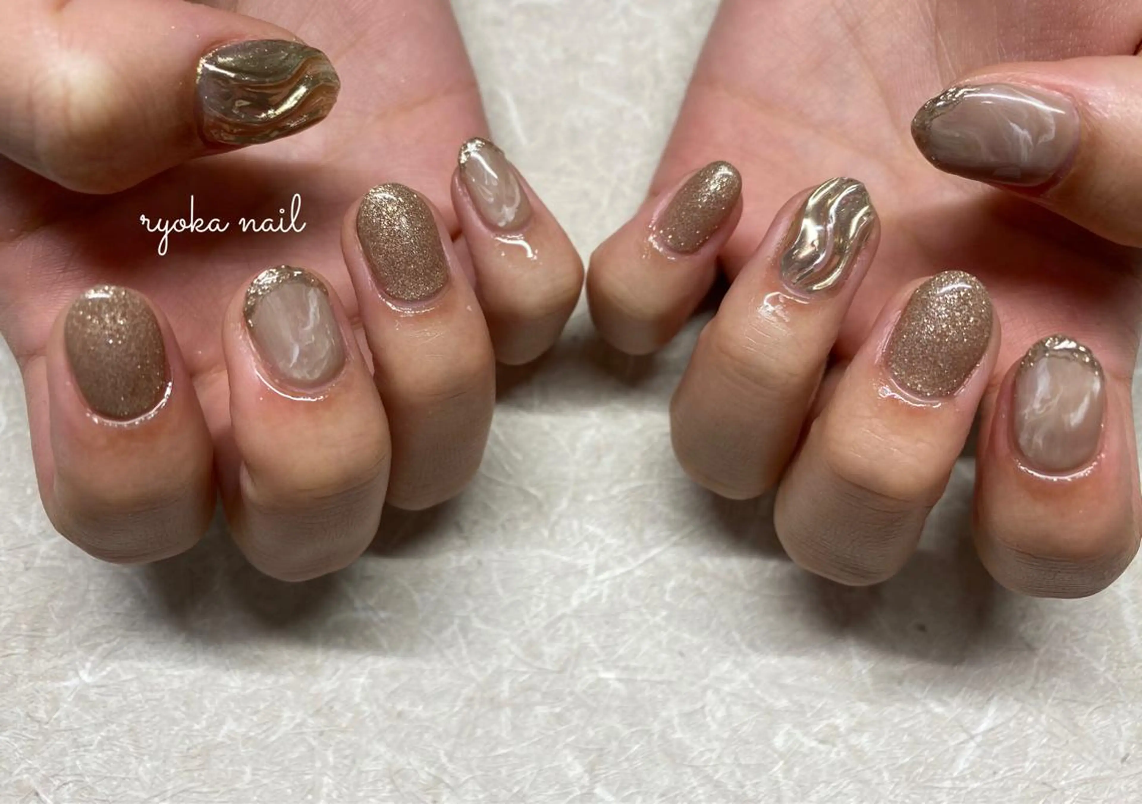 ネイル Twinklenail所属・ryoka nailのネイルデザイン