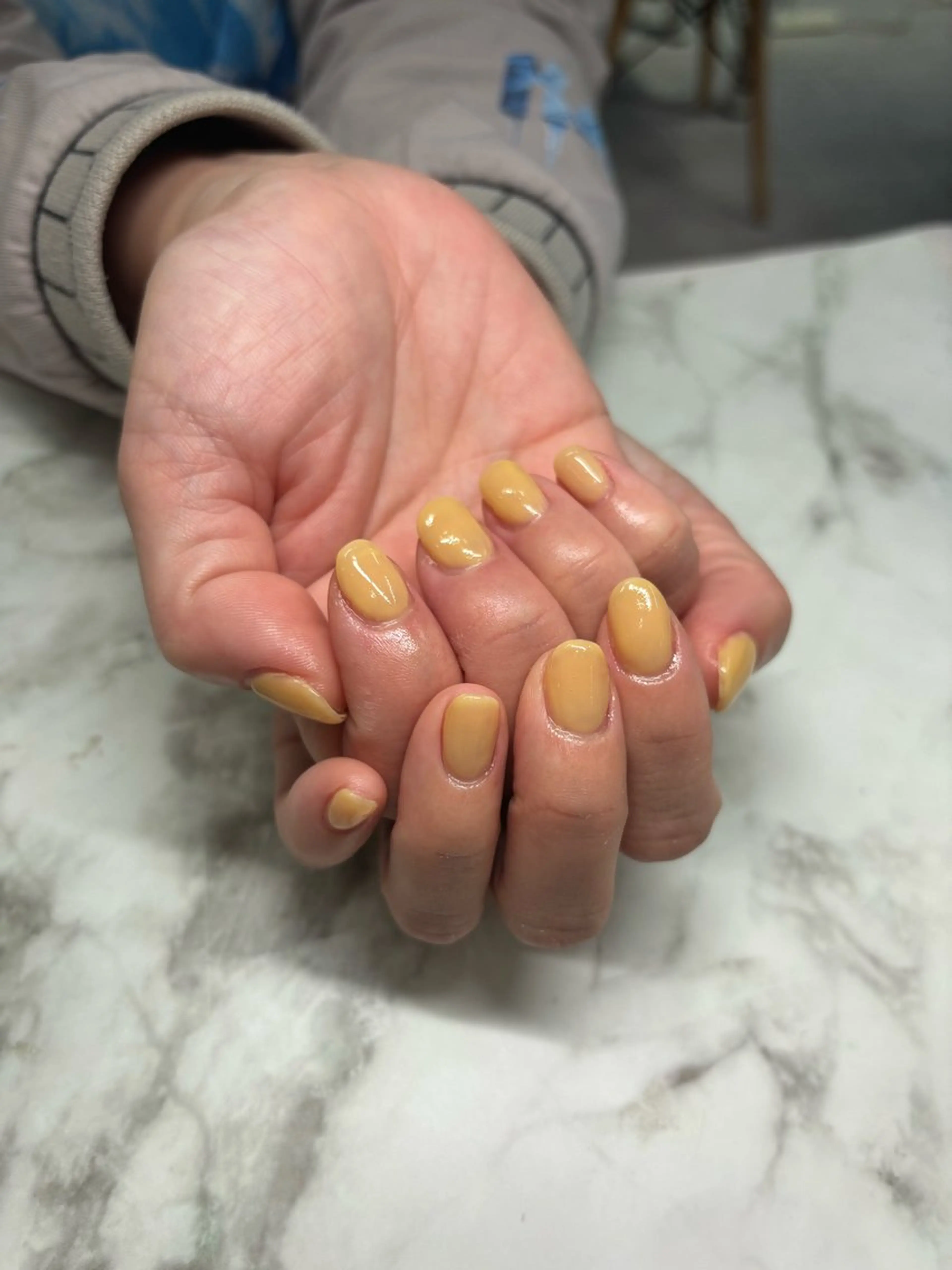 ネイル 黄色 ハンドネイル Lani たみのネイルデザイン