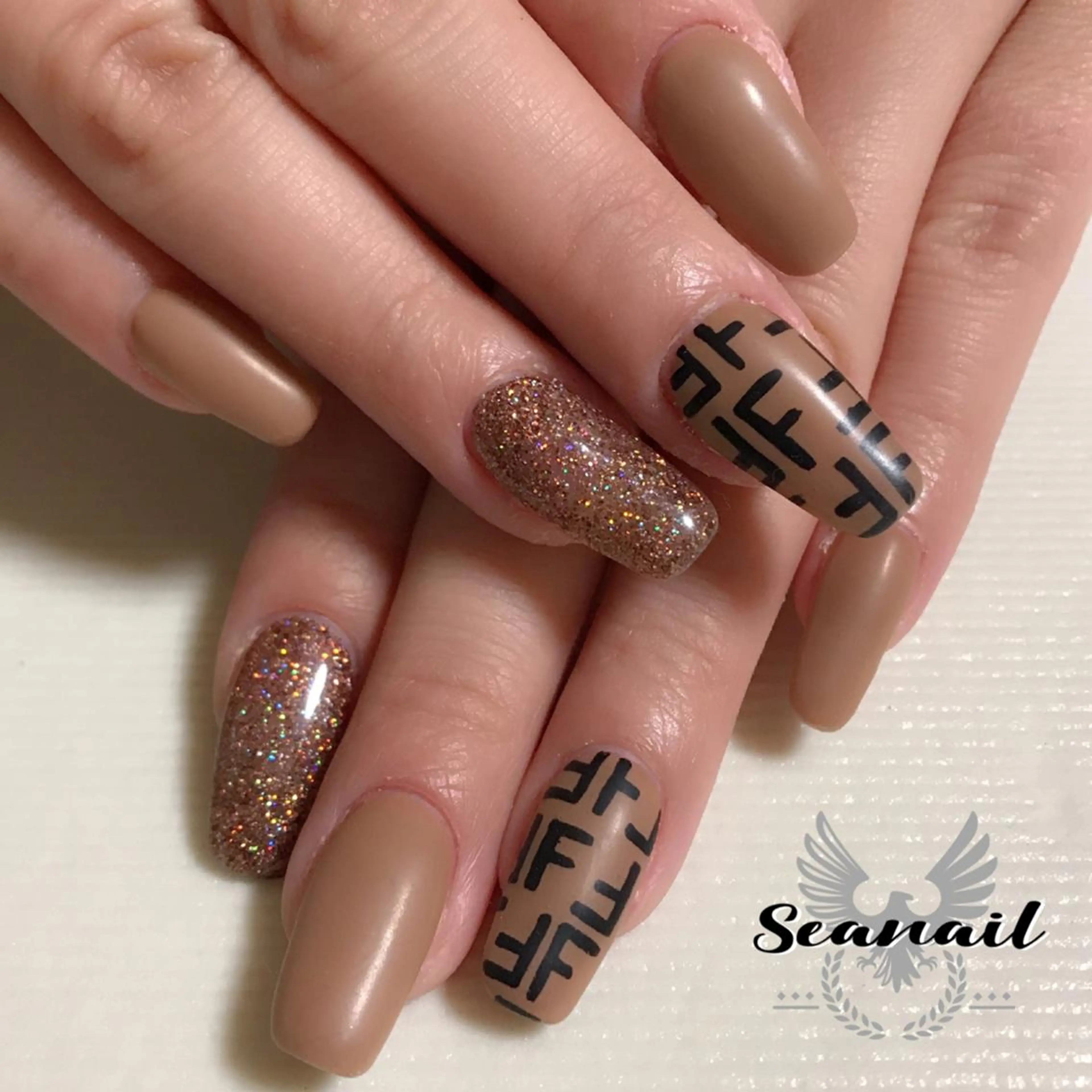 ネイル 小尾 栞のネイルデザイン