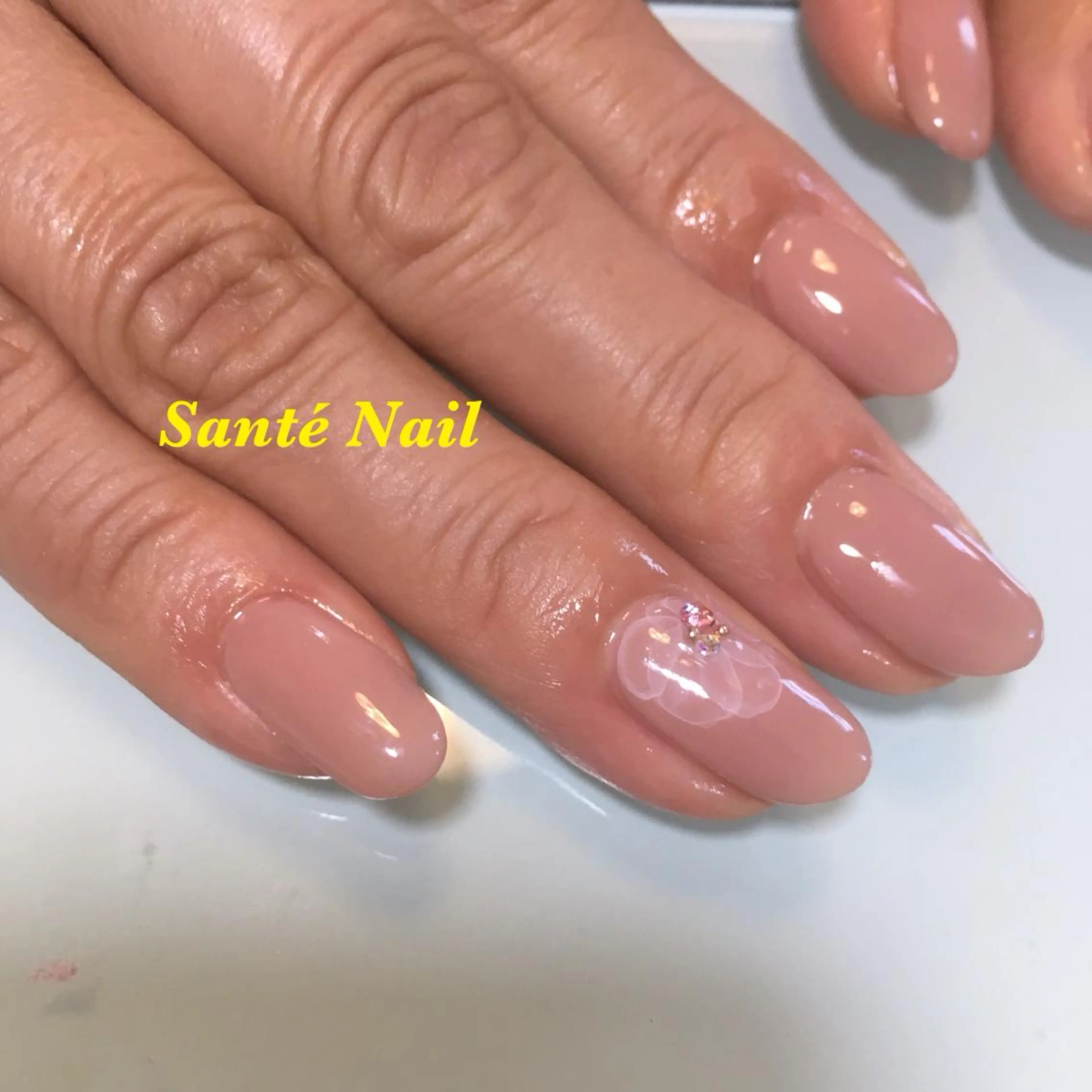 ネイル フラワーネイル SantéNail SAYAKAのネイルデザイン
