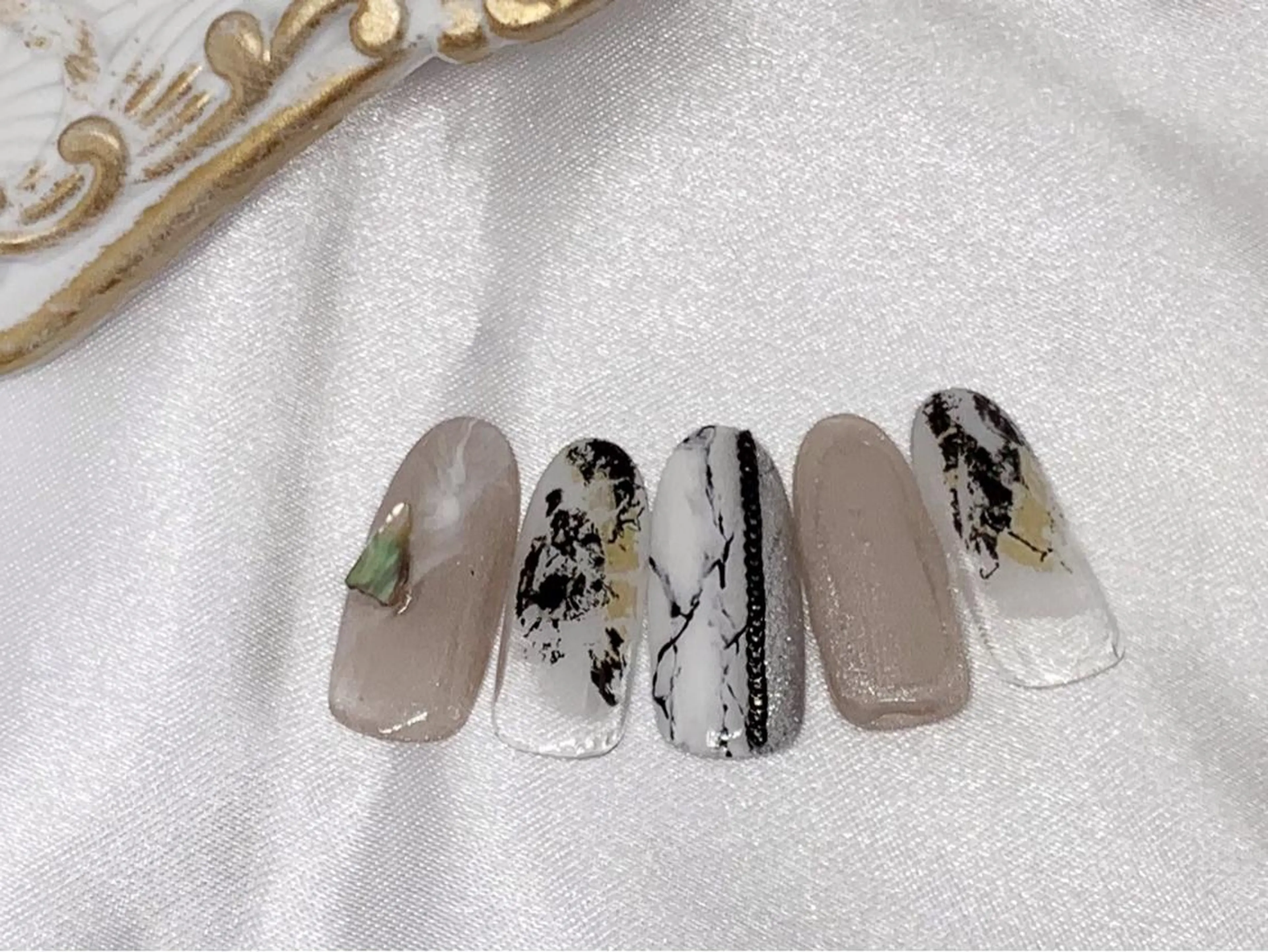 ネイル ハンドネイル ネイリストUSUI♡ パラジェルフィルインのネイルデザイン