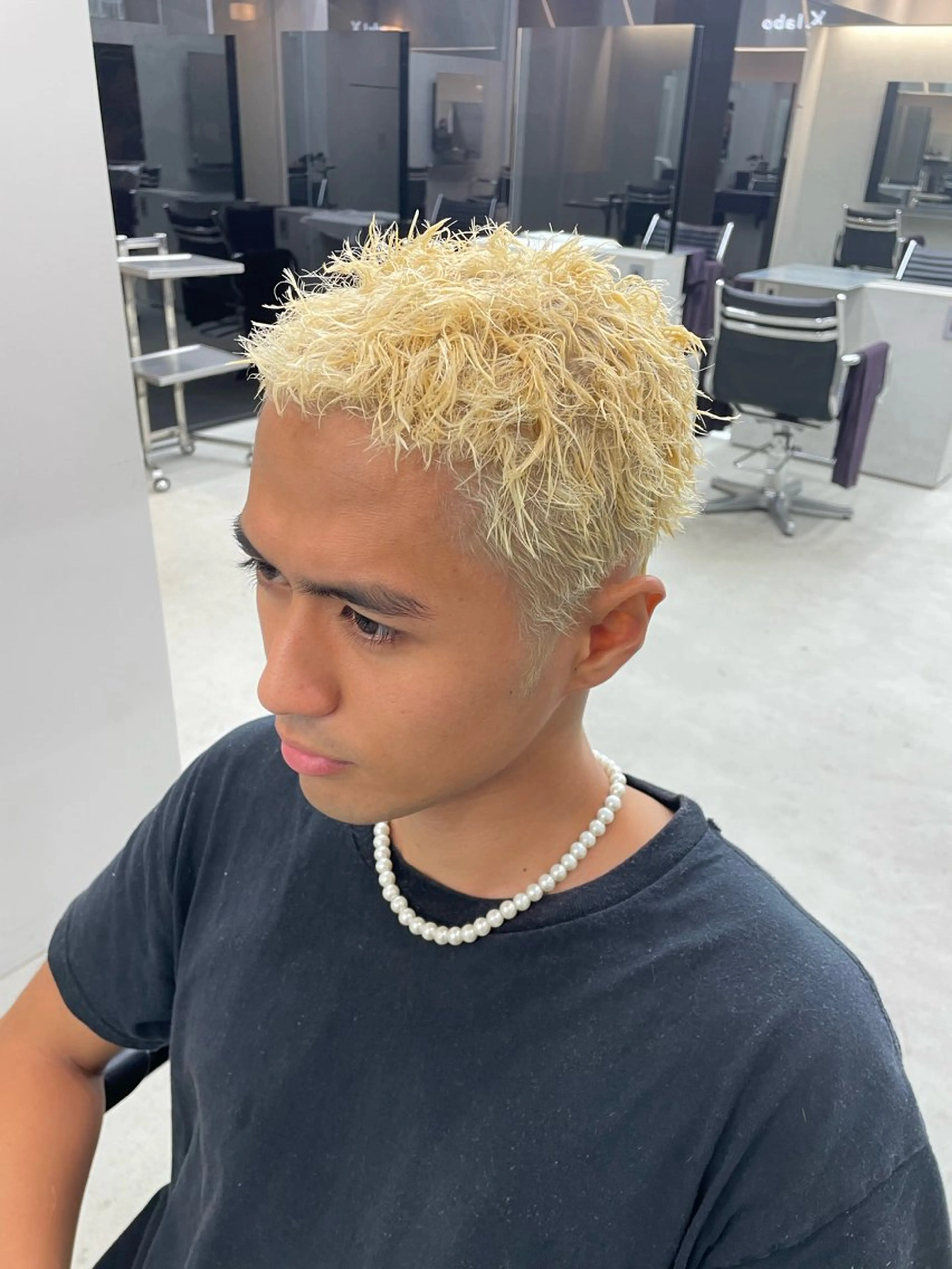 パーマ メンズ メンズパーマ 白濱 友樹のヘアスタイル