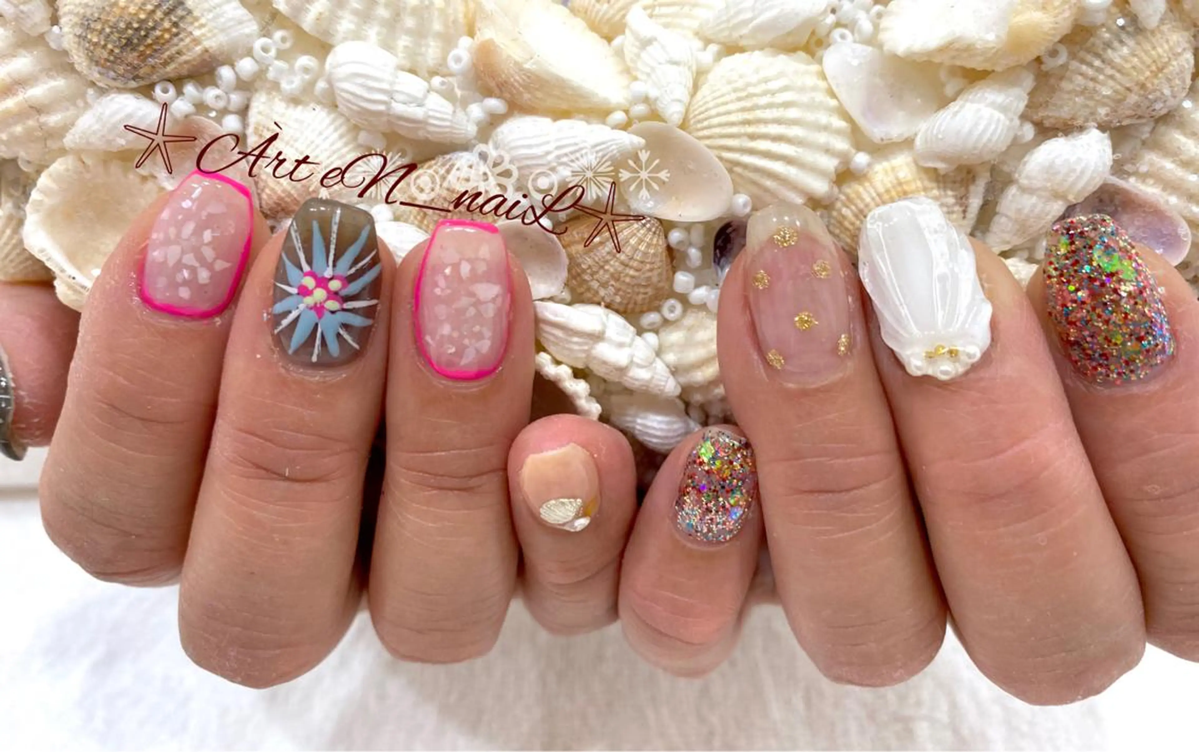 ネイル ＥＮＮＡＩＬ野中本店所属・EN_NAIL 野中本店Ayakaのネイルデザイン