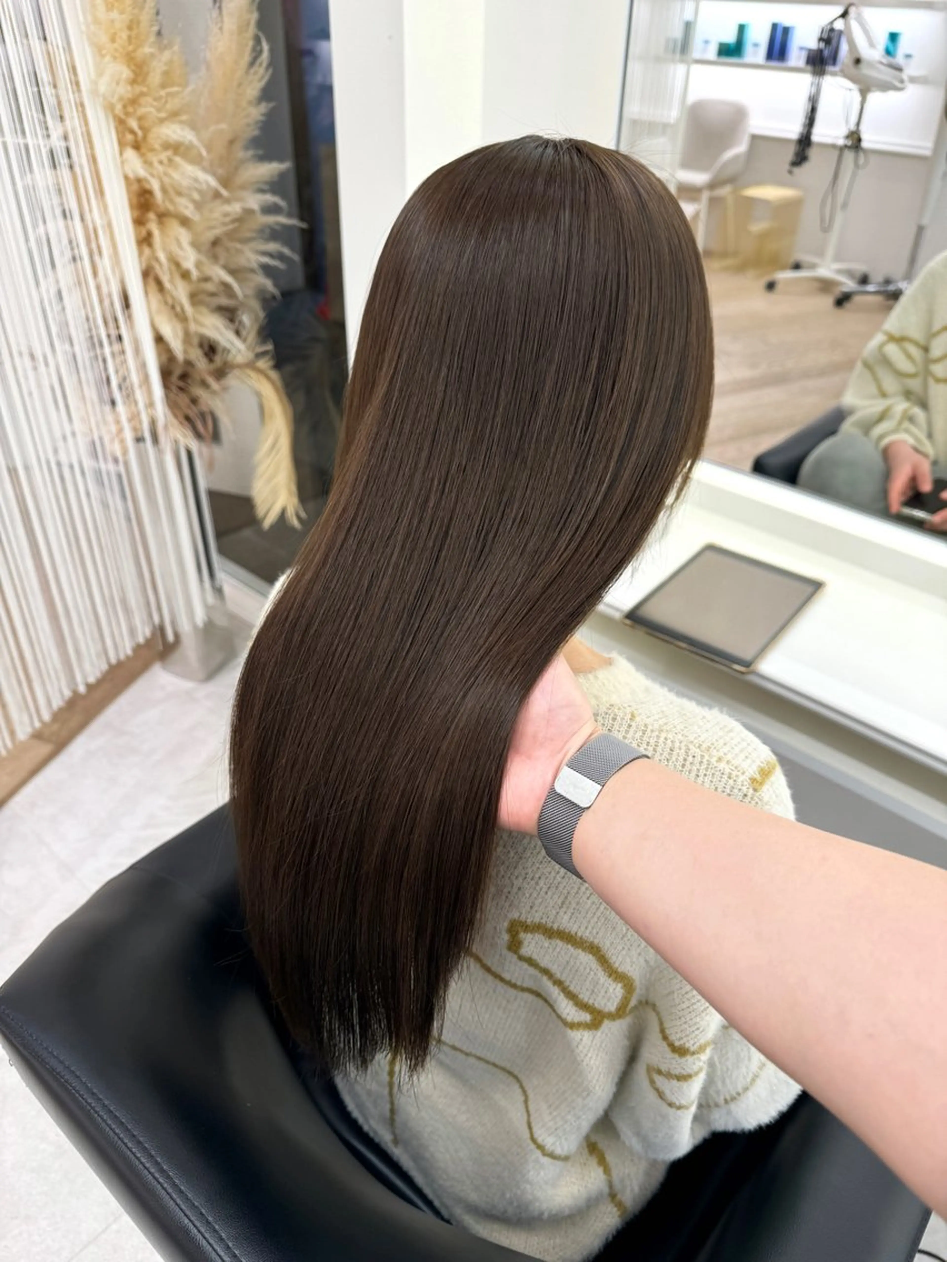 ロング カラー カット ヘアカラー ♡ParveMix NANO♡のヘアスタイル