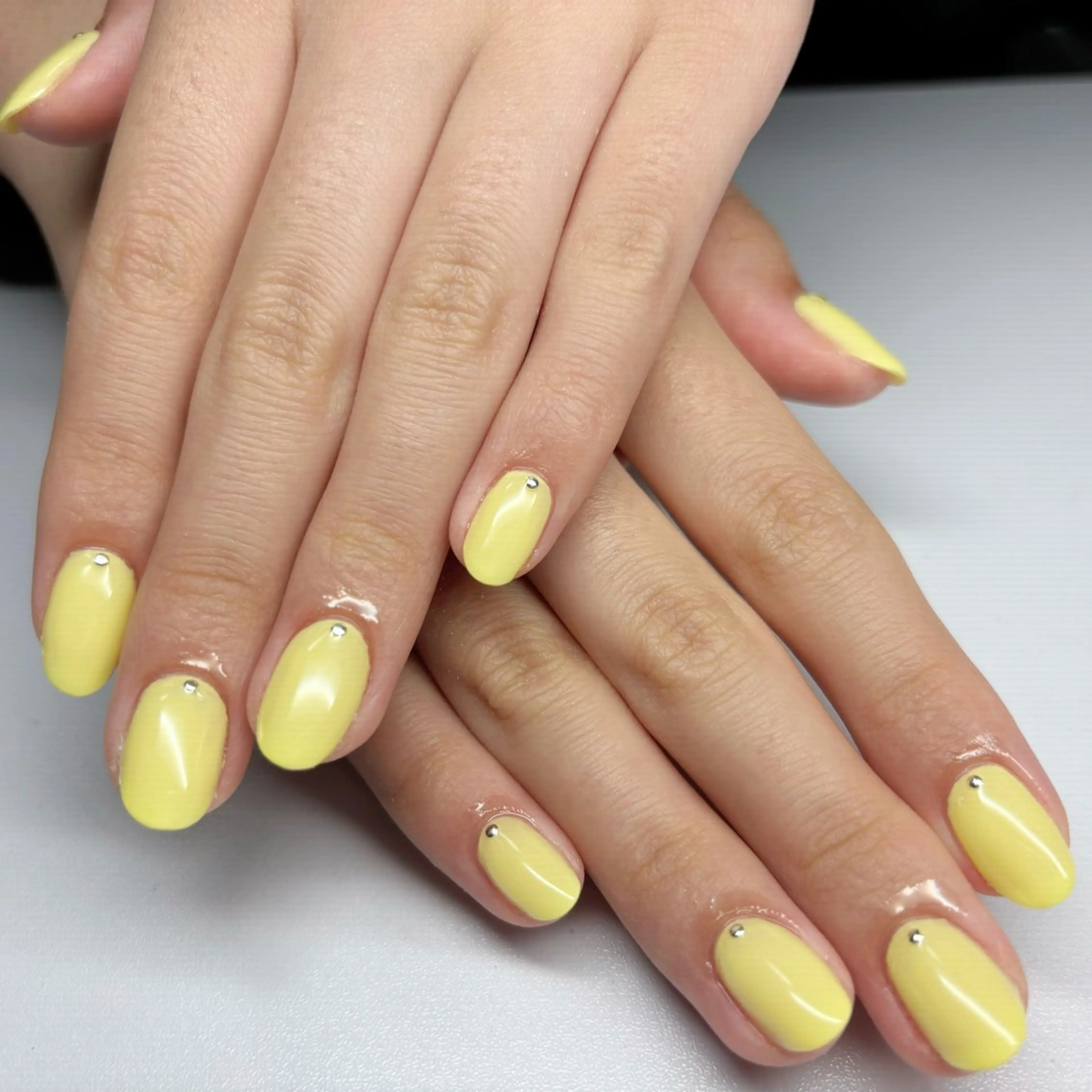 ネイル パステルネイル シンプルネイル Yappy kurumiのネイルデザイン