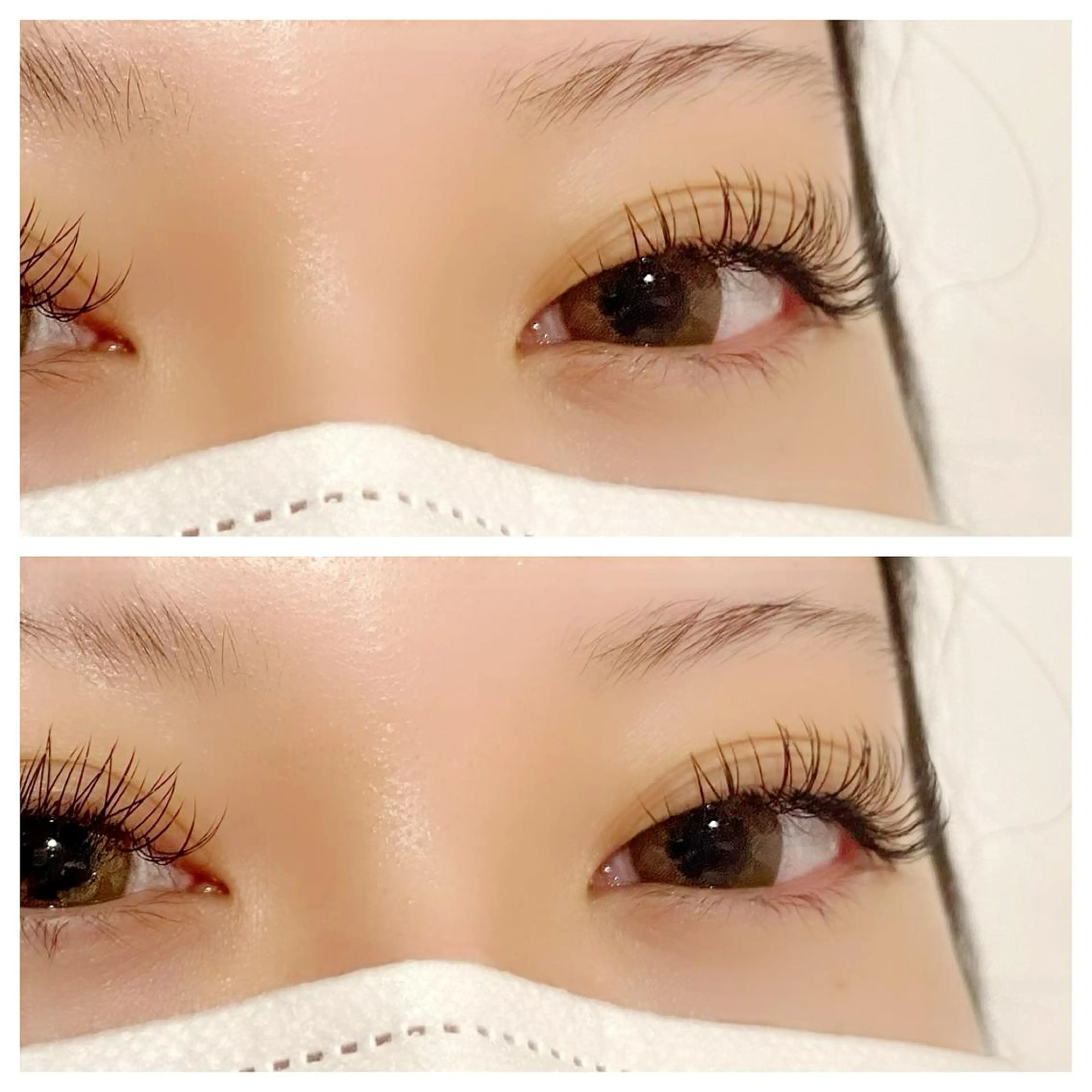 マツエク・マツパ 付け放題 フラットラッシュ KOU.所属・eye Natsumiのマツエク・マツパデザイン