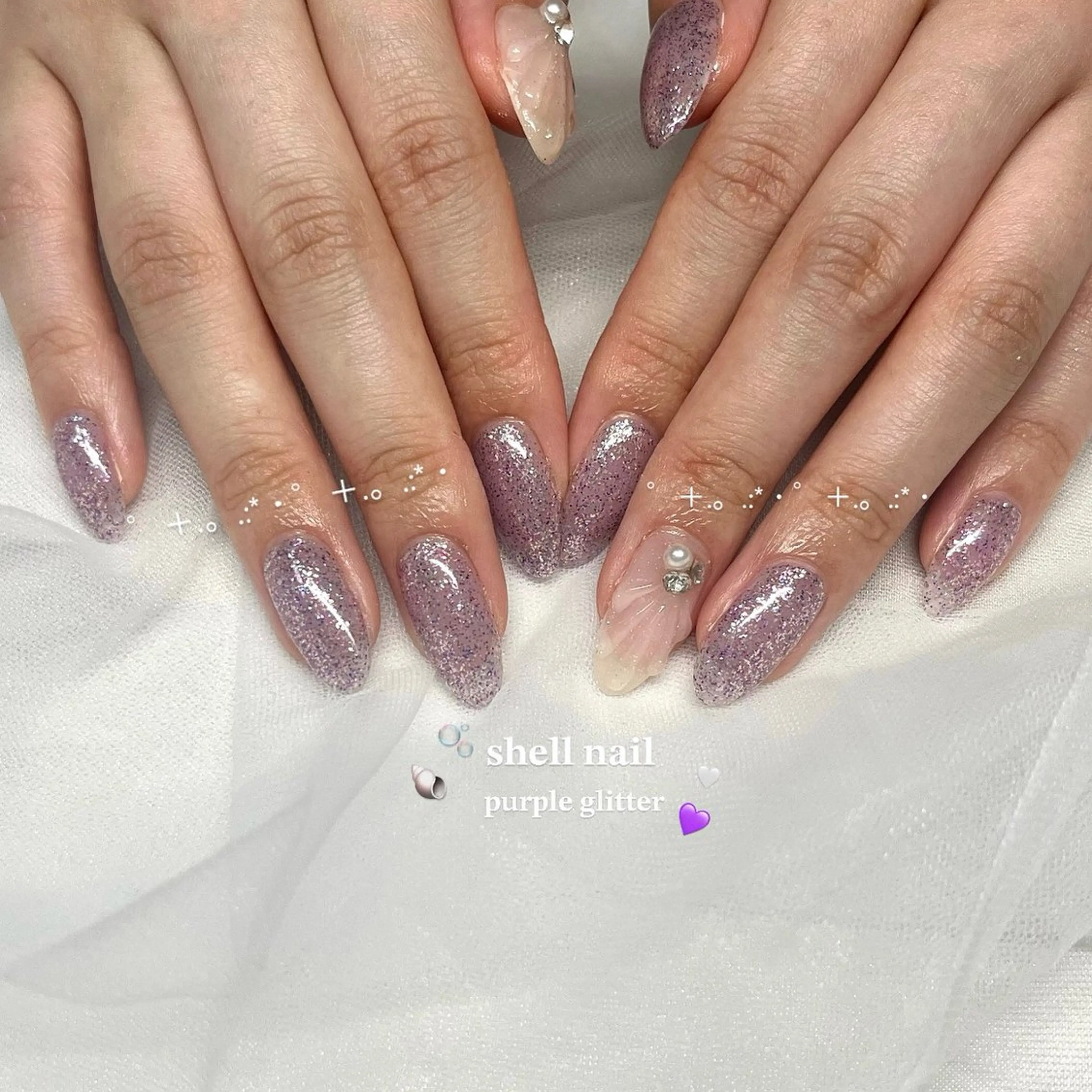 ネイル 長さ出し フラッシュネイル ジェルネイル マグネットネイル 持ち込み ハンドネイル 🌷Gemini nami🌷のネイルデザイン