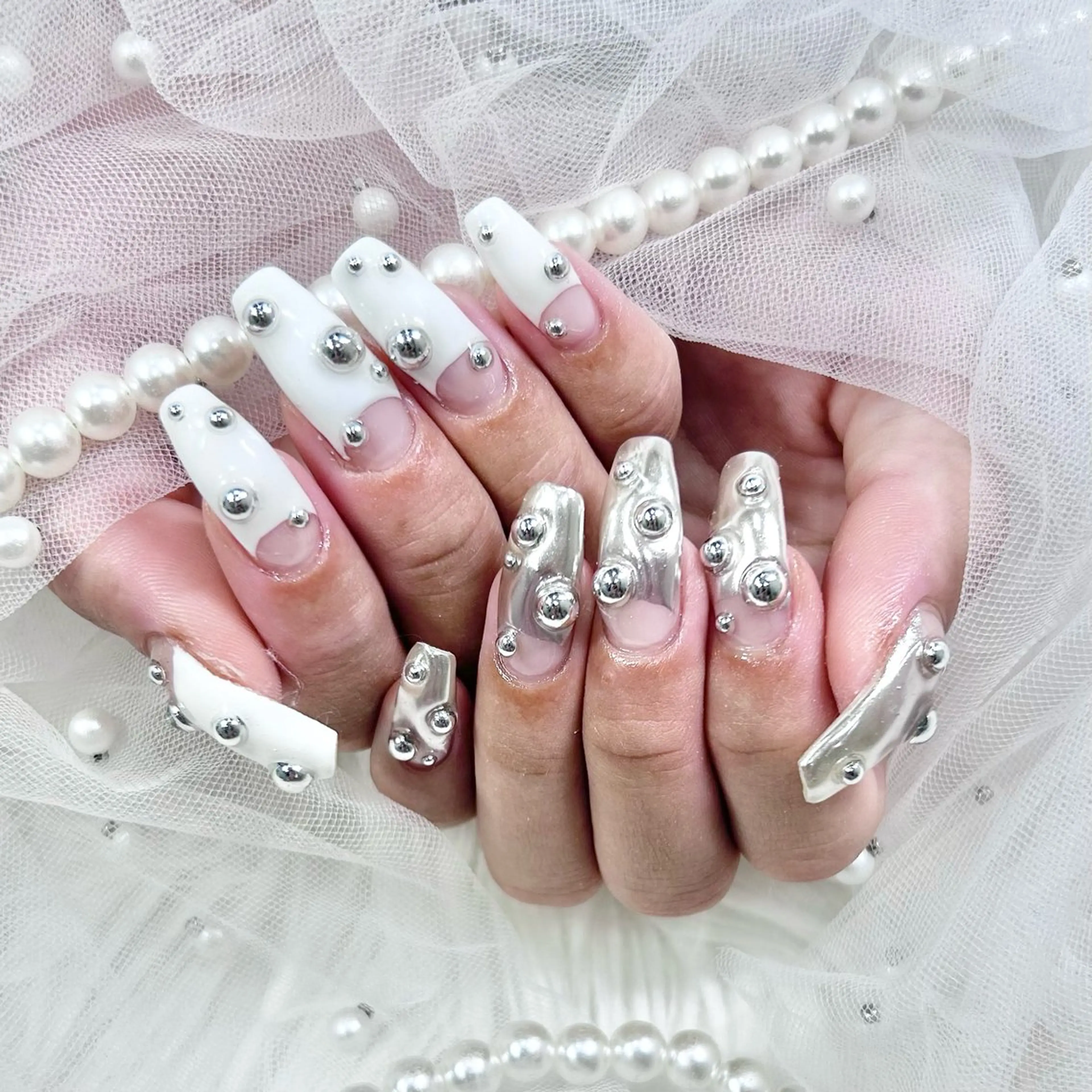 ネイル ハンドネイル Lumo所属・めろち ちゃんのネイルデザイン