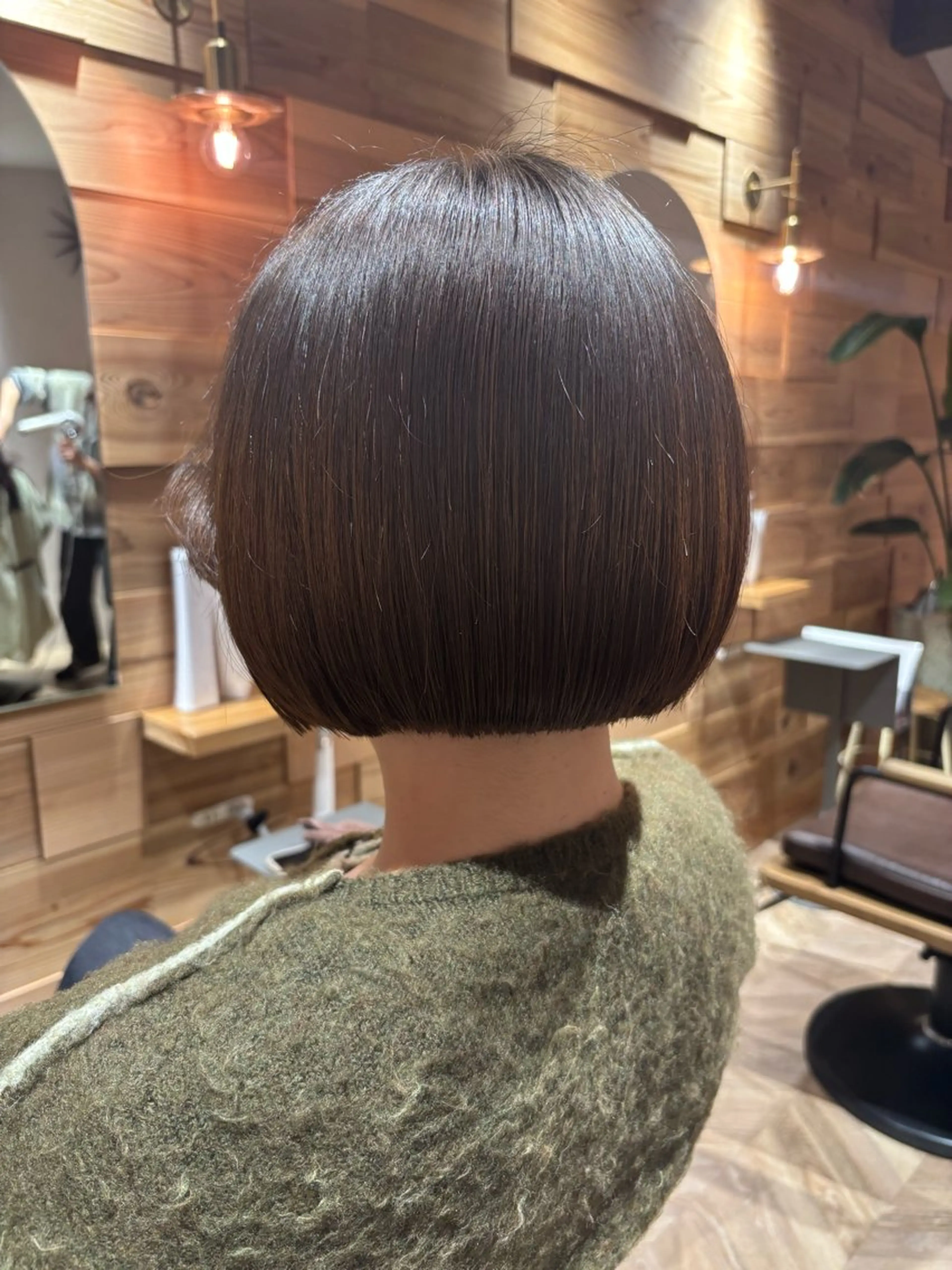 ショート ボブ カット トリートメント ショート.ボブ/ ナチュラルカラー咲月のヘアスタイル