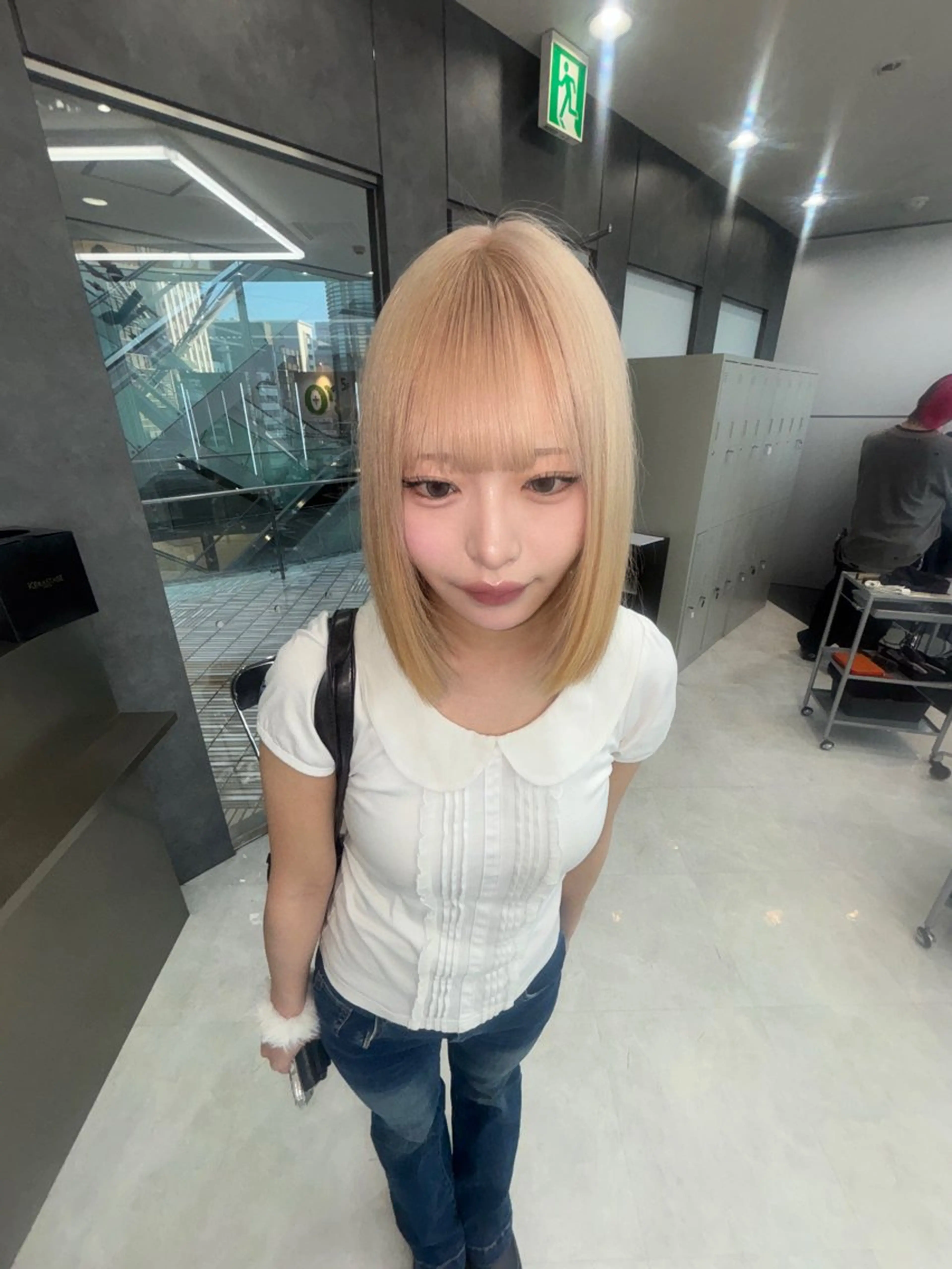 ロング カラー ヘアアレンジ ミルクティー/ピンク カラー/ みう🎀のヘアスタイル