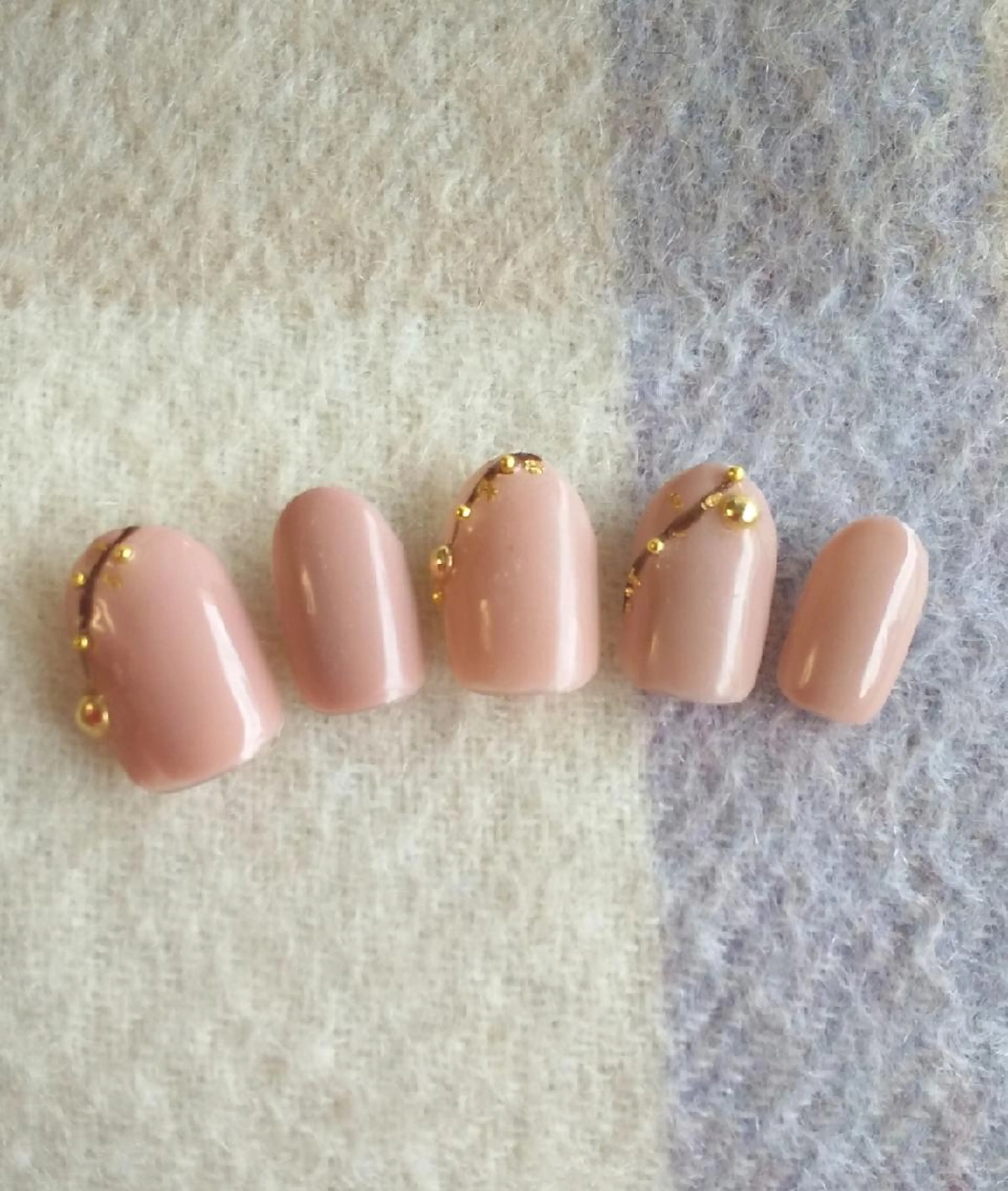 ジェルデザインD ★丁寧なケア＆オイルでお仕上げ★の写真