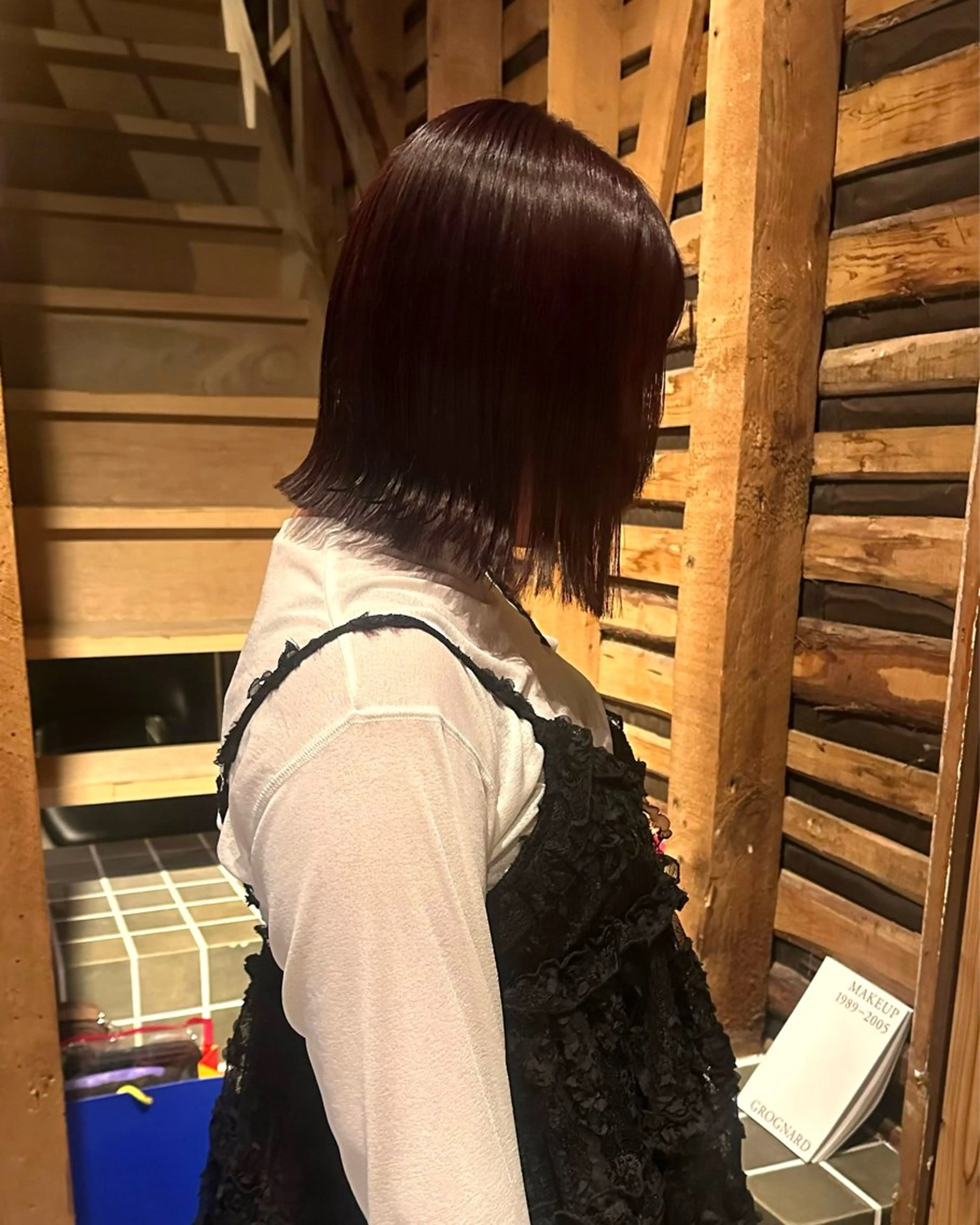 ミディアム カラー 暖色カラー/レイヤー 🌙 オノユリカのヘアスタイル