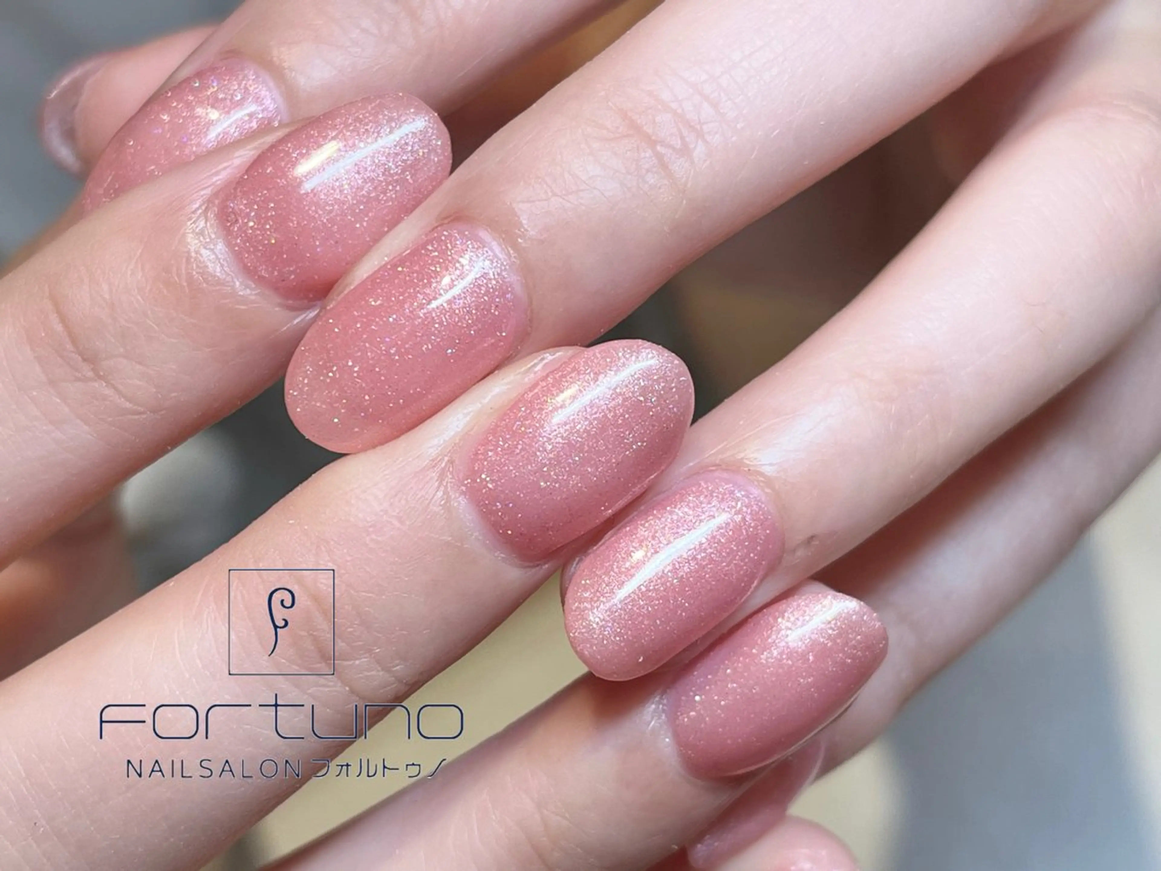 ネイル ワンカラーネイル ネイルサロン フォルトゥノ所属・Fortuno富士南 /Chihiro🤎のネイルデザイン