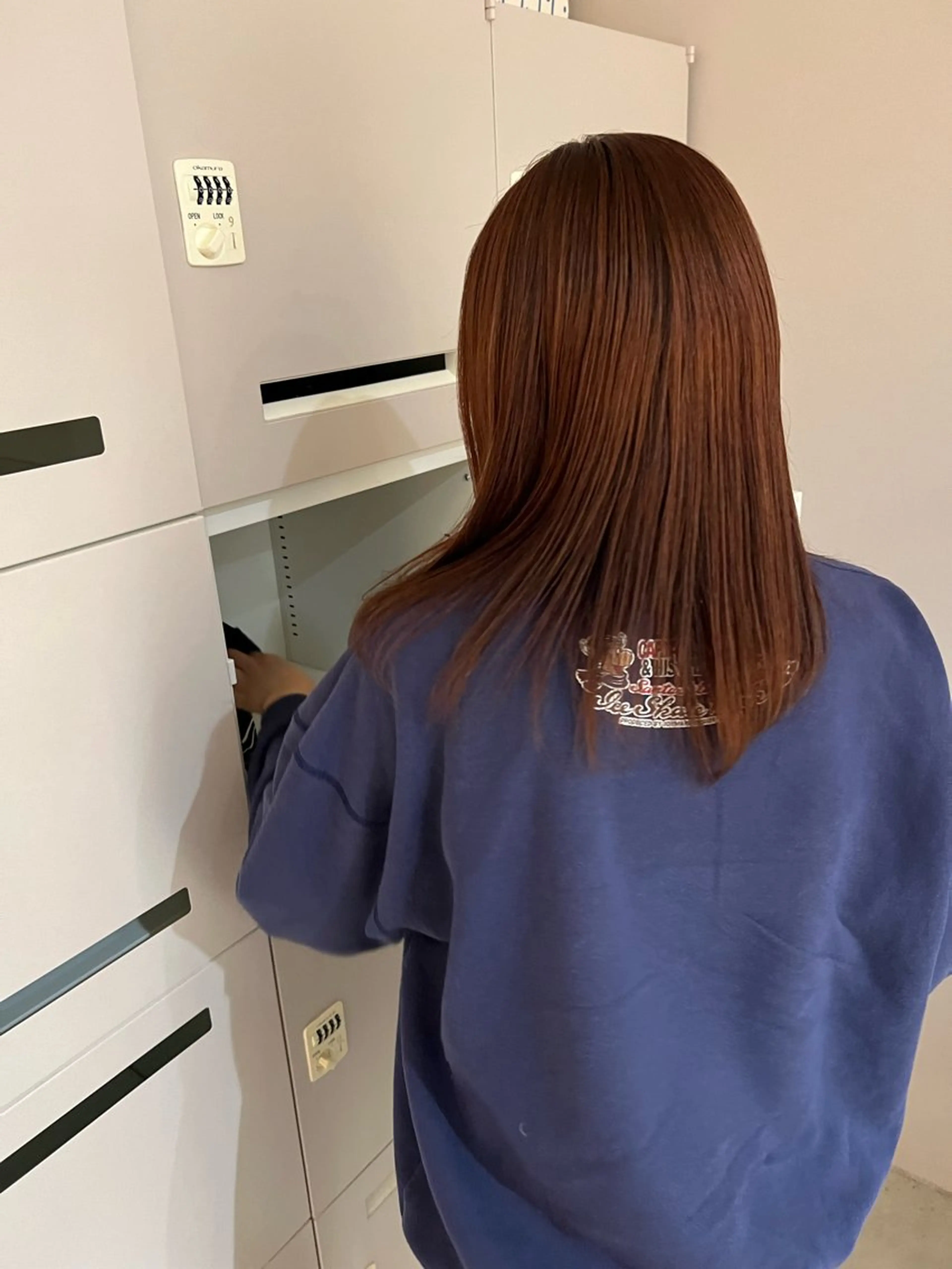 セミロング オレンジブラウン ボブカット募集/ モカのヘアスタイル