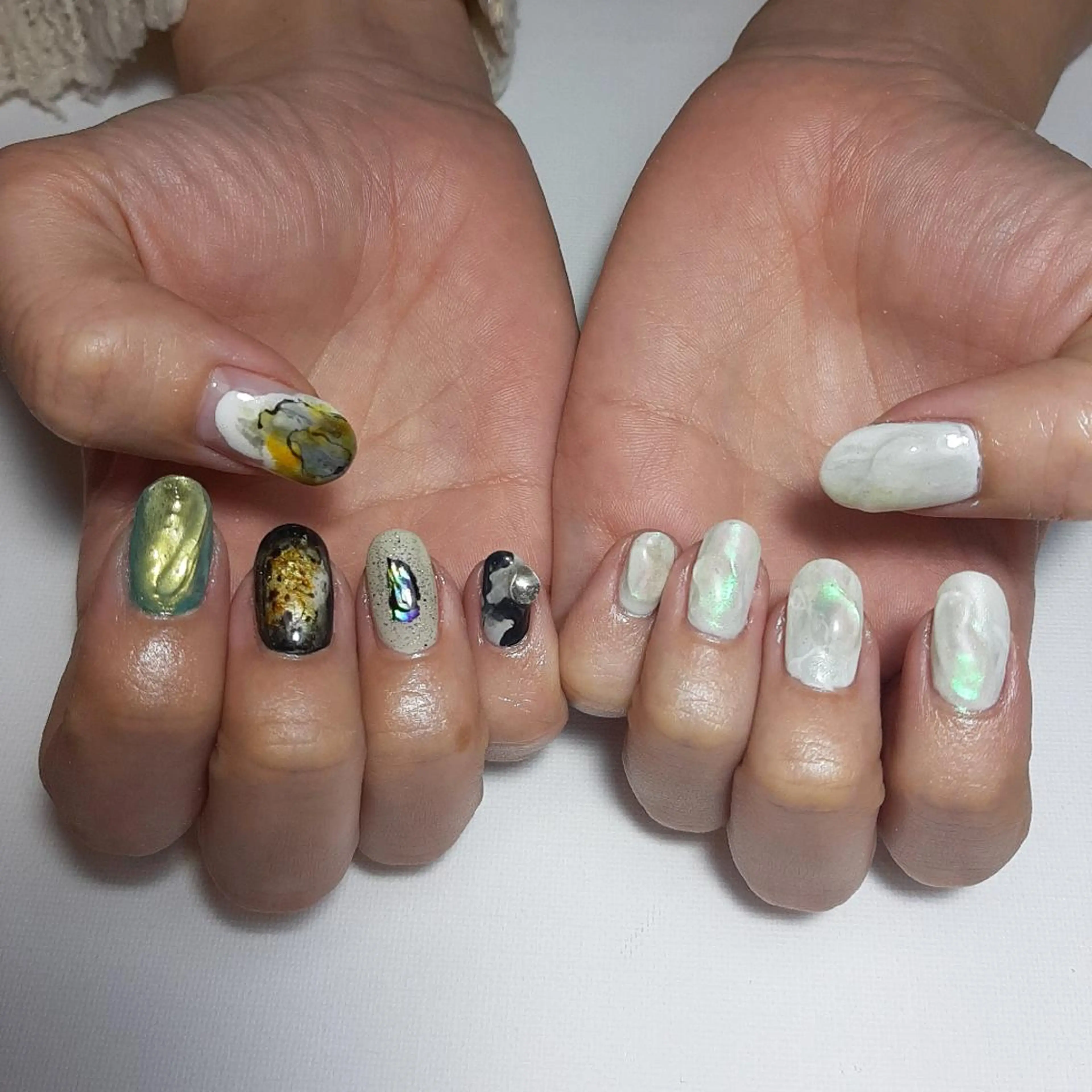 ネイル ニュアンスネイル owlnail /持込みデザイン専門のネイルデザイン