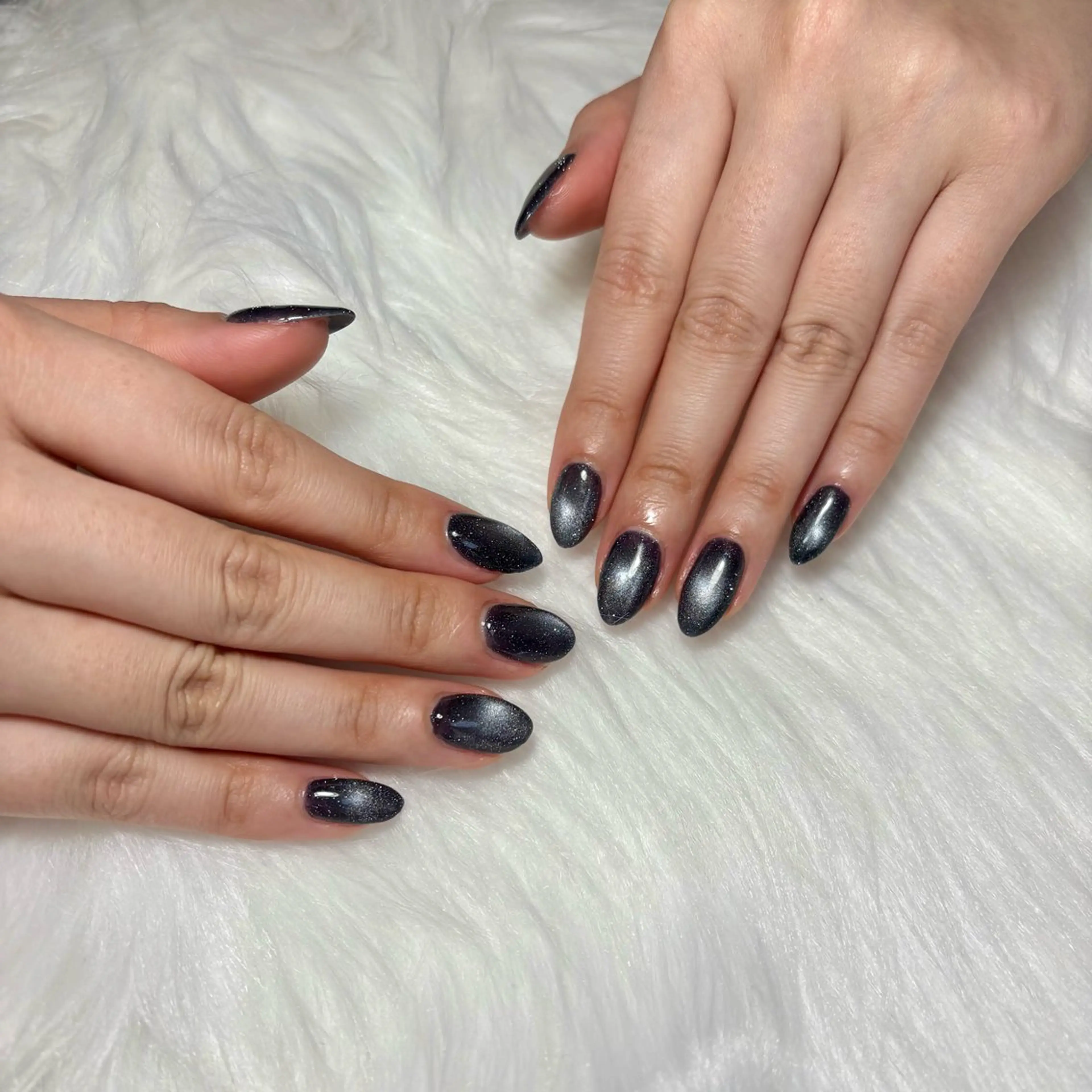 ネイル フラッシュネイル フラッシュマグ マグネットネイル ハンドネイル Rich+nail Mayuのネイルデザイン