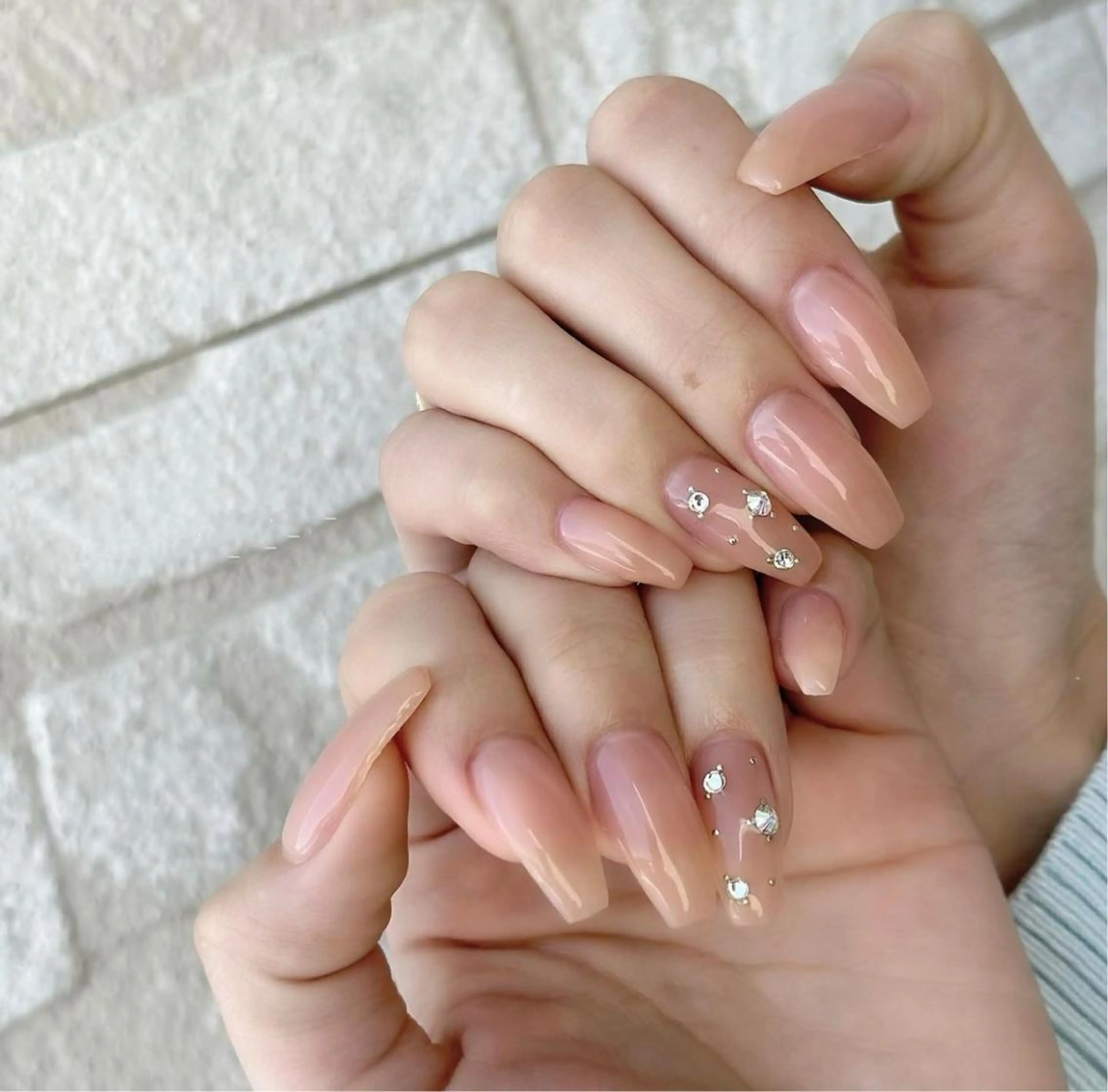 ネイル ハンドネイル ハンドケア UniqueNail 長さだし専門店のネイルデザイン